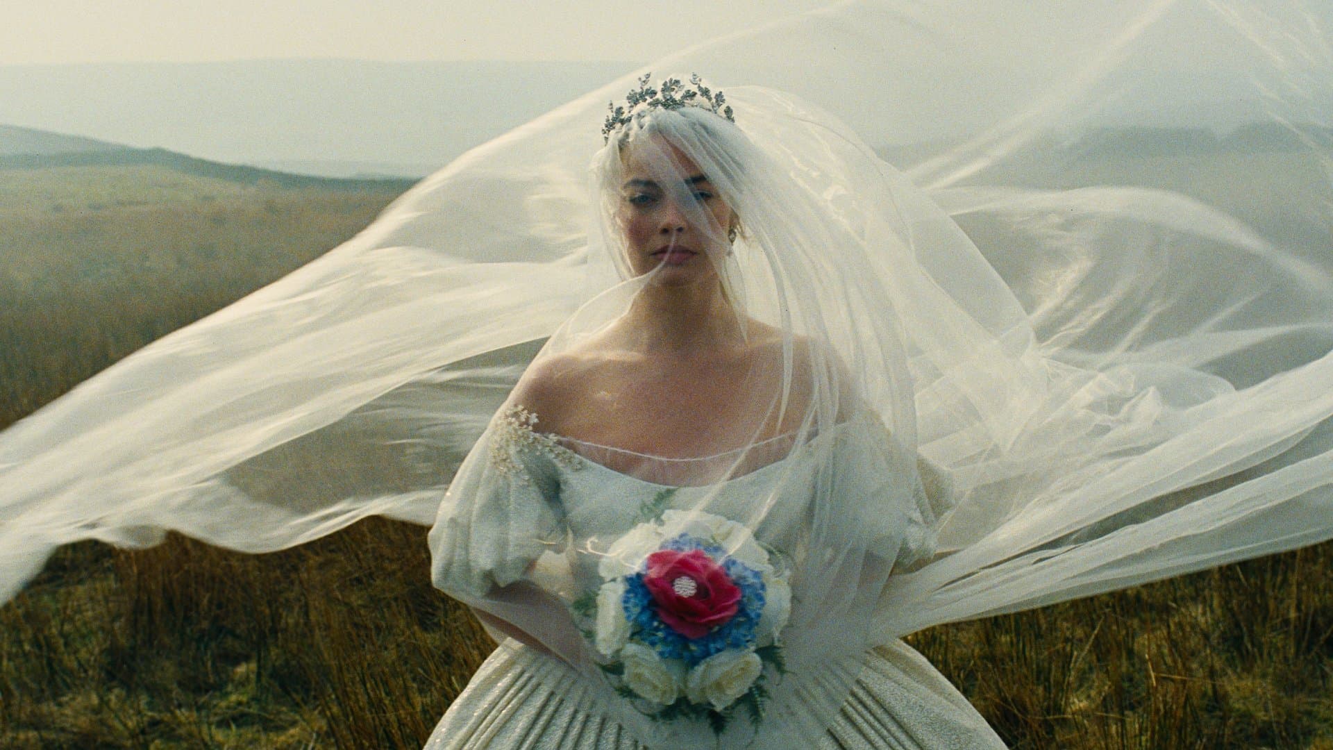 Margot Robbie als Cathy in "Wuthering Heights".