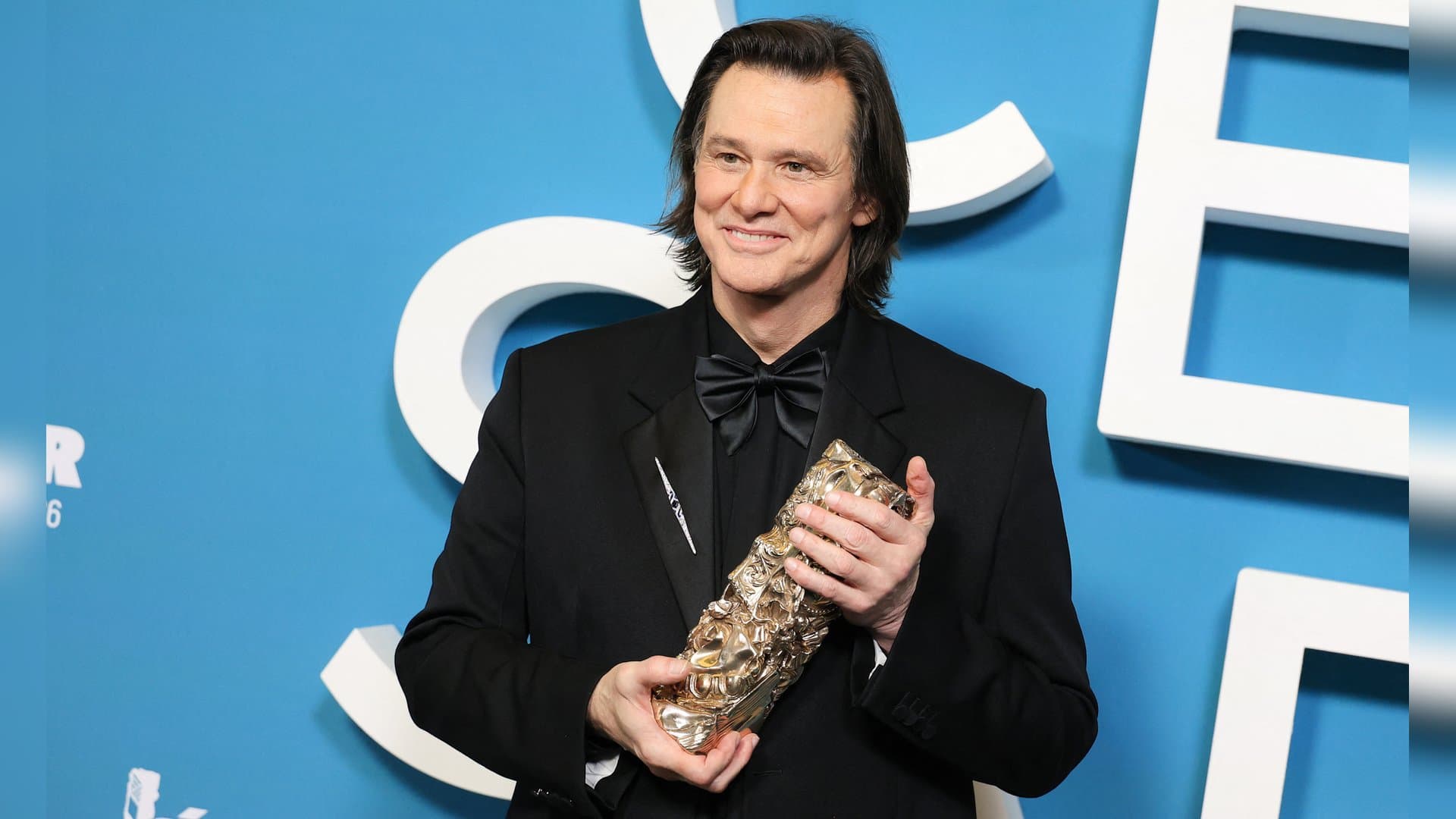 Jim Carrey bei einem Auftritt in Paris.