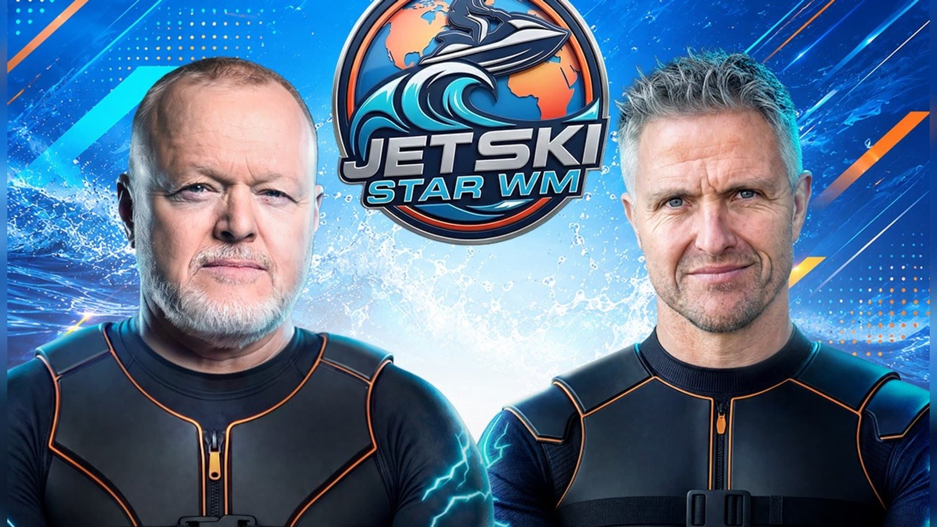 Stefan Raab (li.) will mit Ex-Formel-1-Pilot Ralf Schumacher die "Jetski Star WM" unsicher machen.