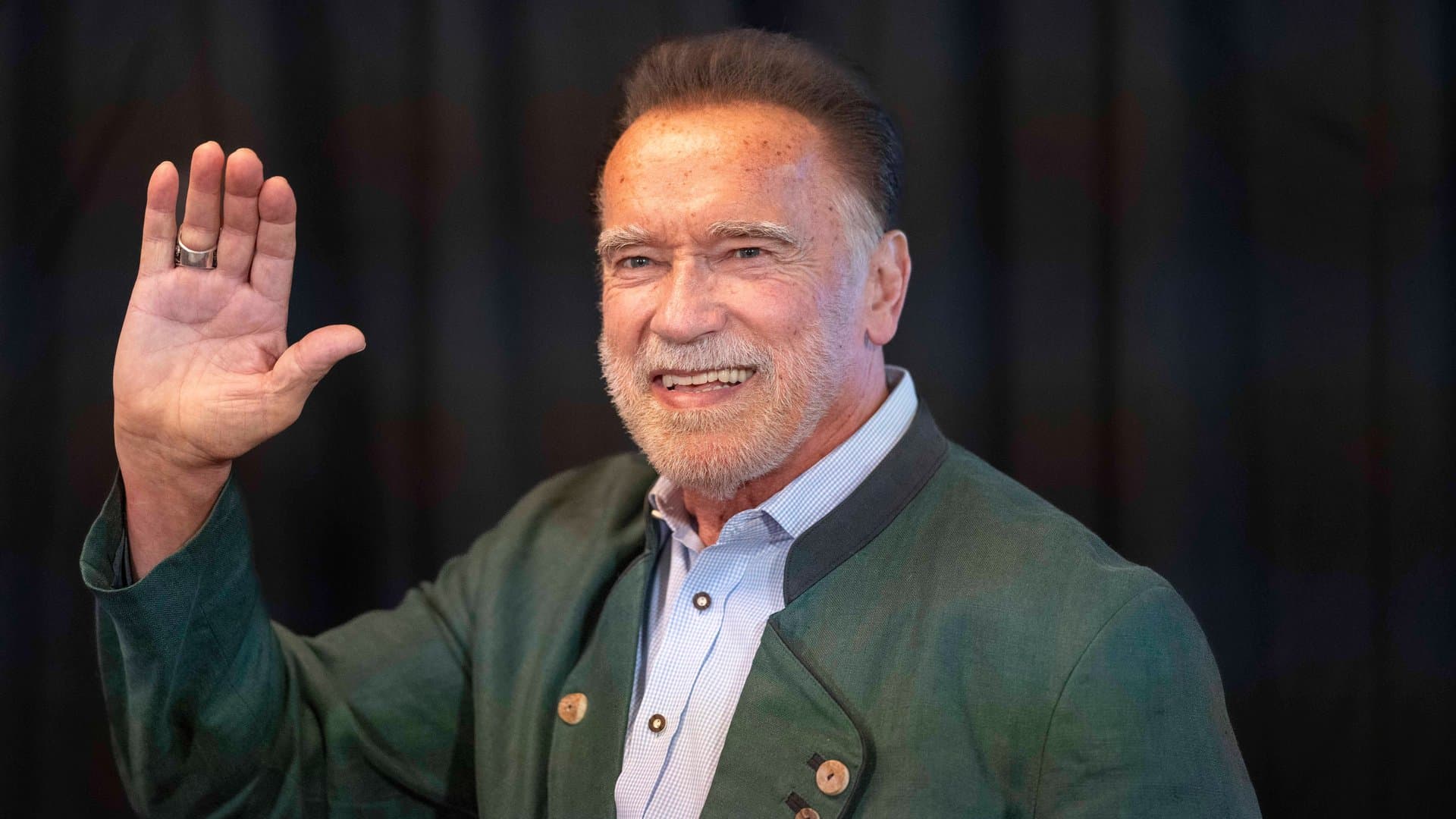 Arnold Schwarzenegger at the Austrian World Summit in 2024.