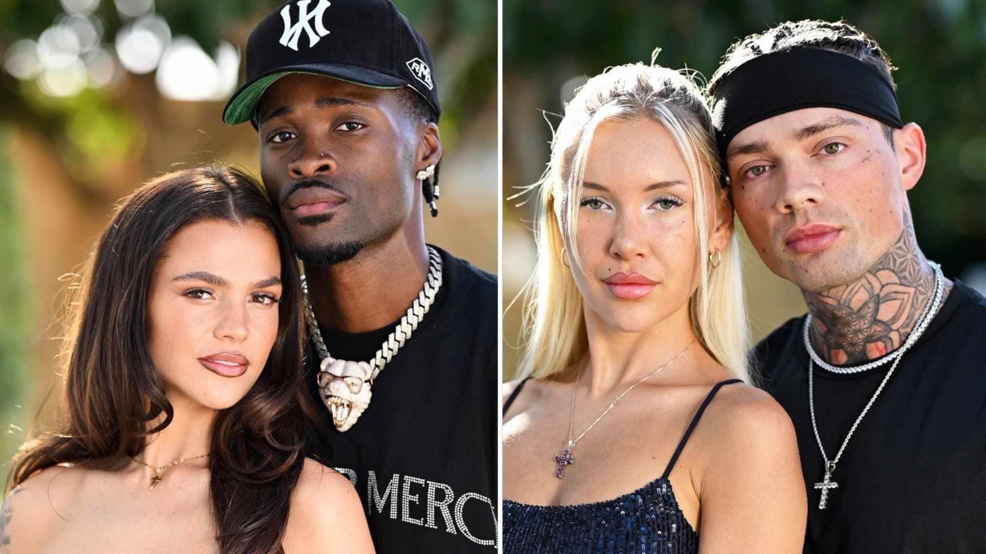 Jeje & Teezy and Larissa & Josua are participating in \"Bad Boyfriends\". Which other couples are facing the new reality format?
