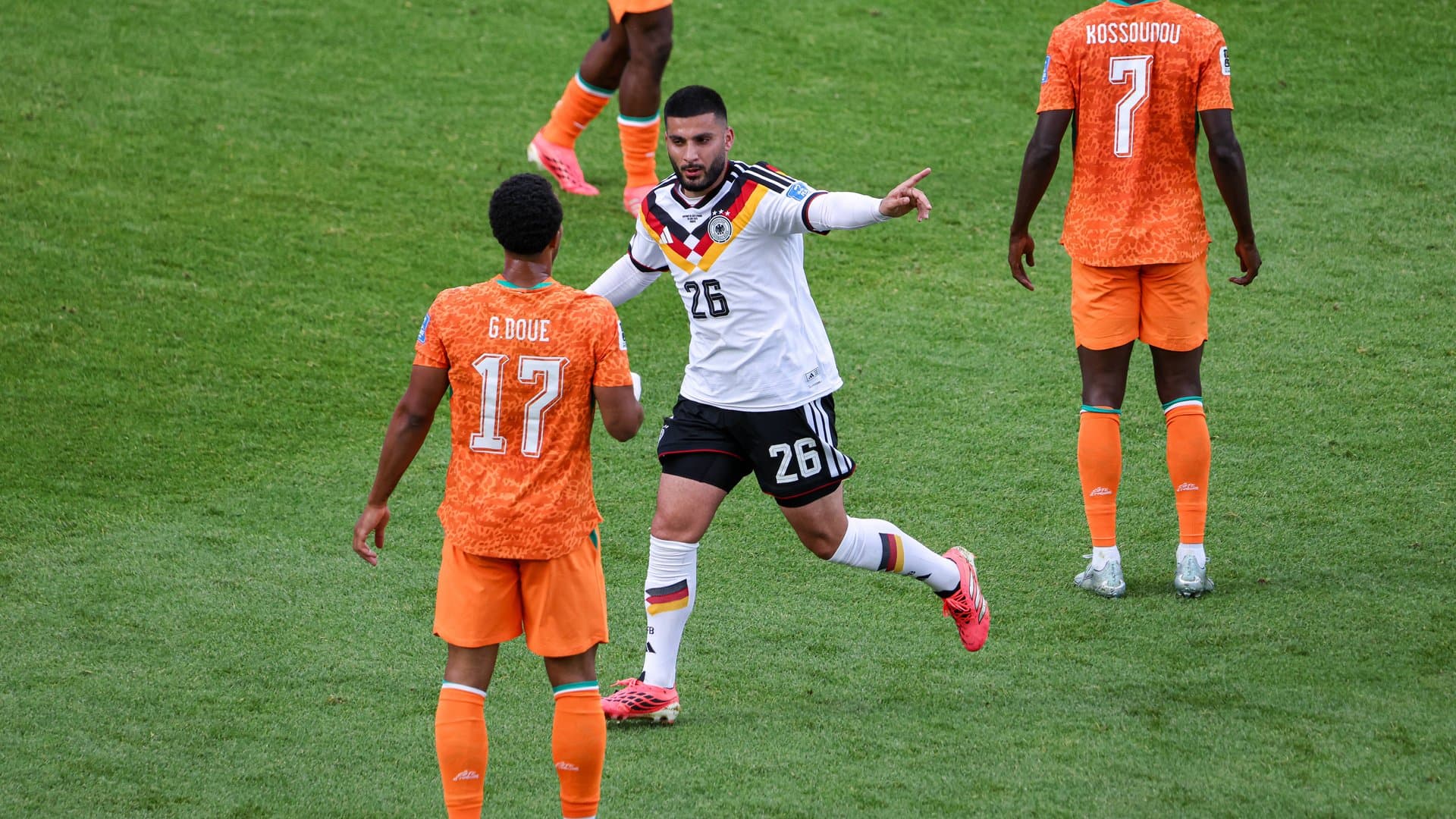 Deniz Undav während des WM-Spiels gegen die Elfenbeinküste.