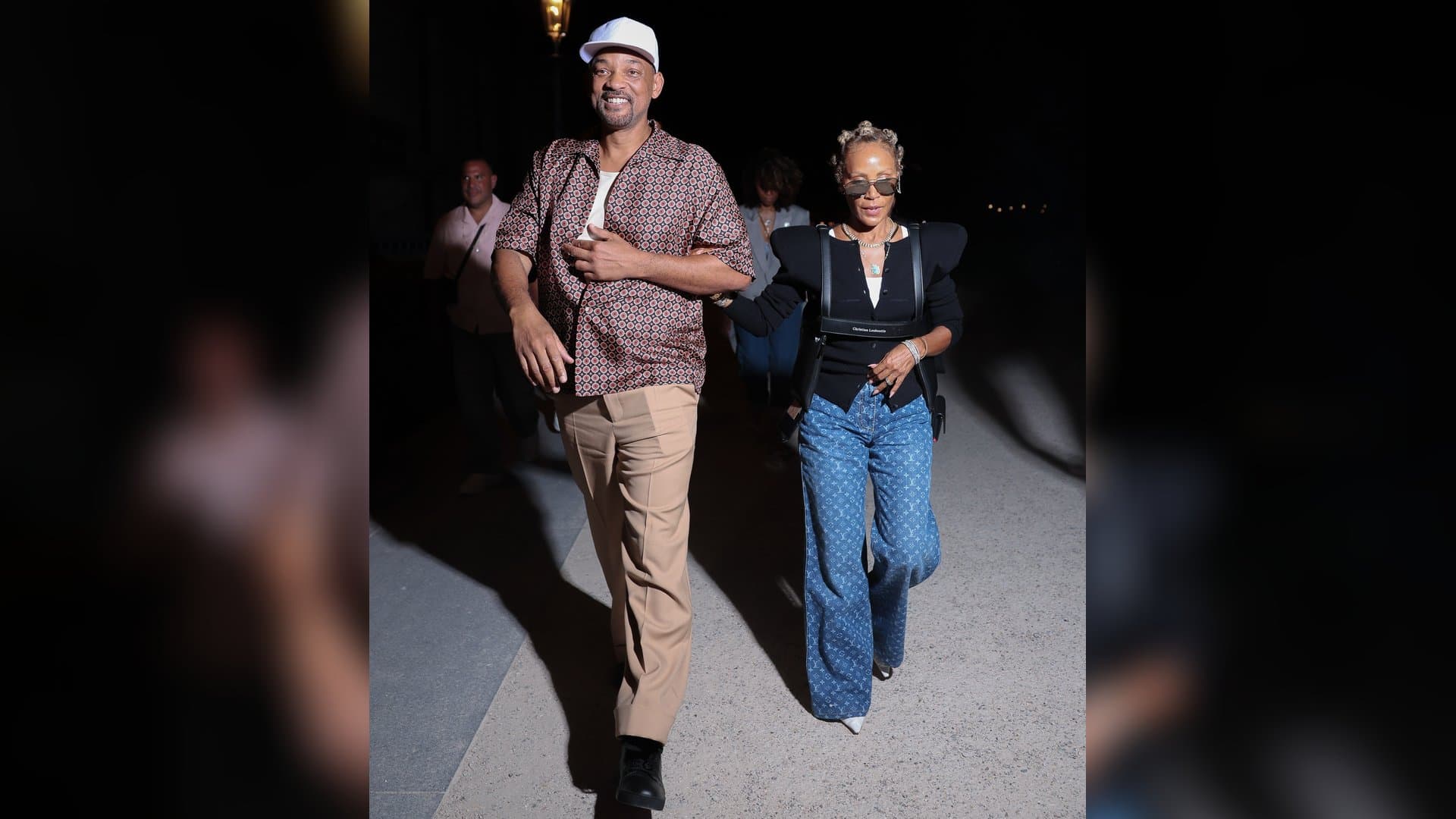 Will Smith und Jada Pinkett Smith unterstützen Sohn Jaden bei der Fashion Week.