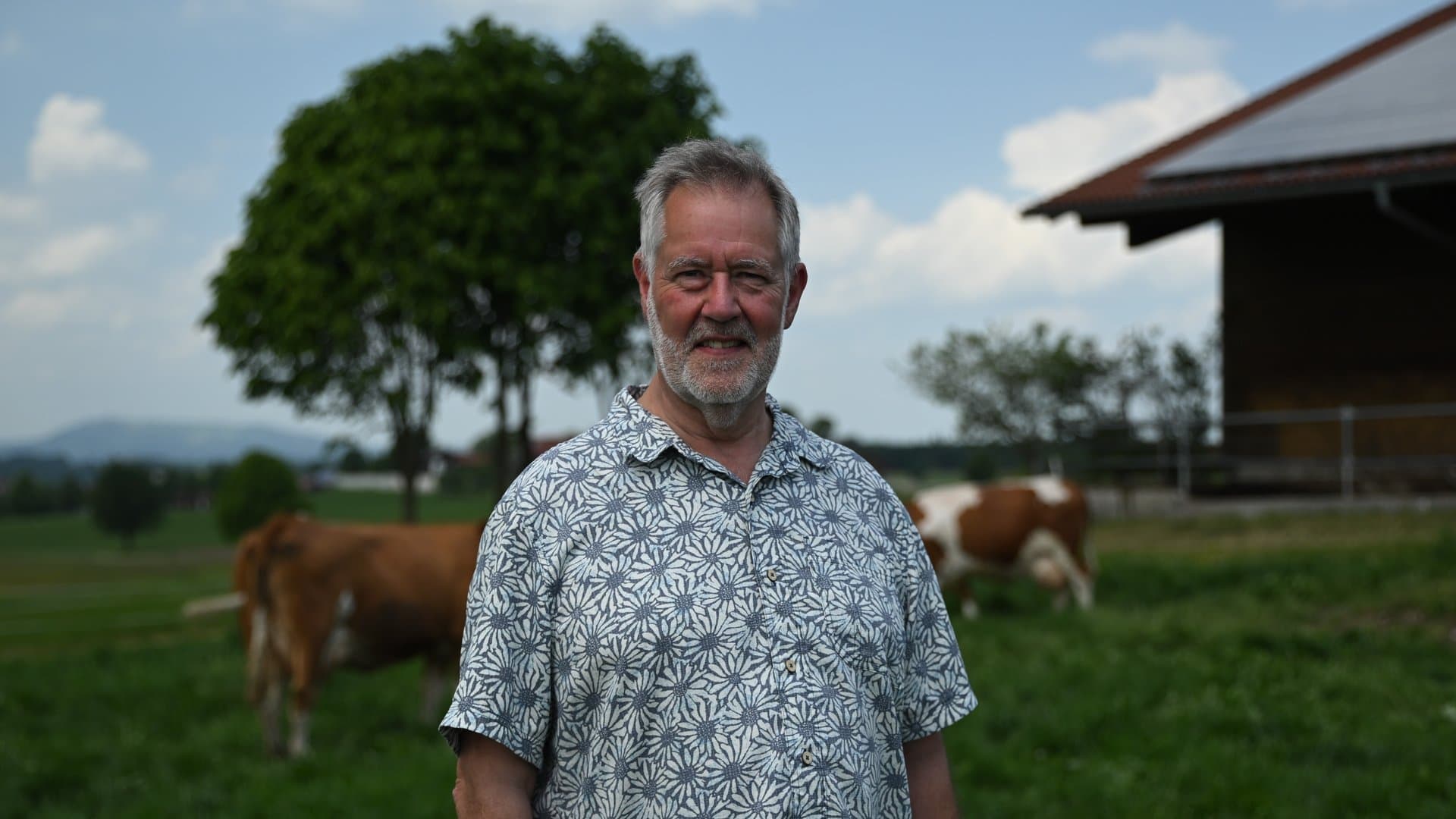 Agrarwissenschaftler Prof. Wilhelm Windisch erklärt die Zusammenhänge von Kuhfutter und Milchgeschmack.