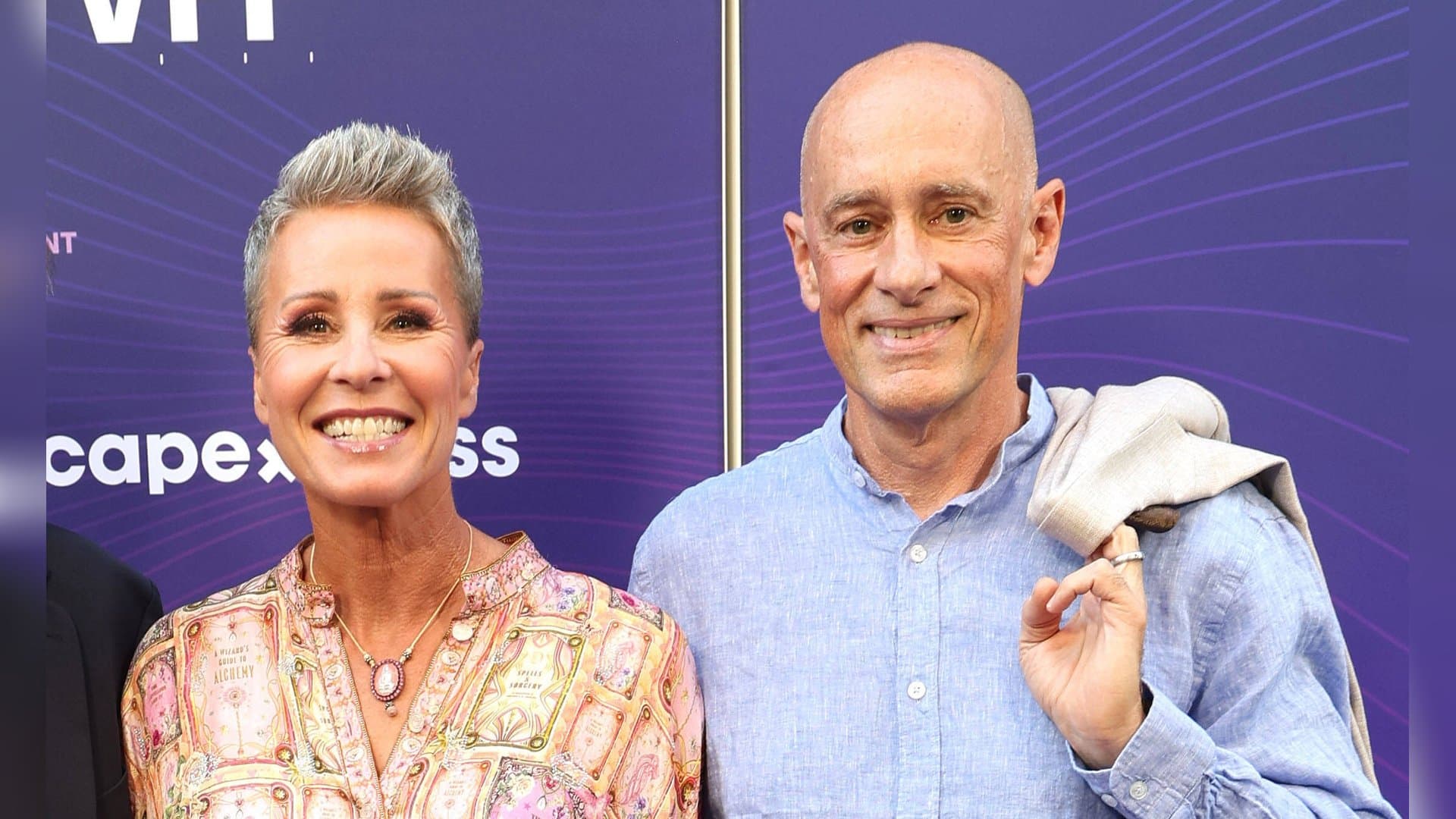 Sonja Zietlow und ihr Ehemann Jens Oliver Haas bei der Verleihung des Deutschen Entertainment Awards in Köln.