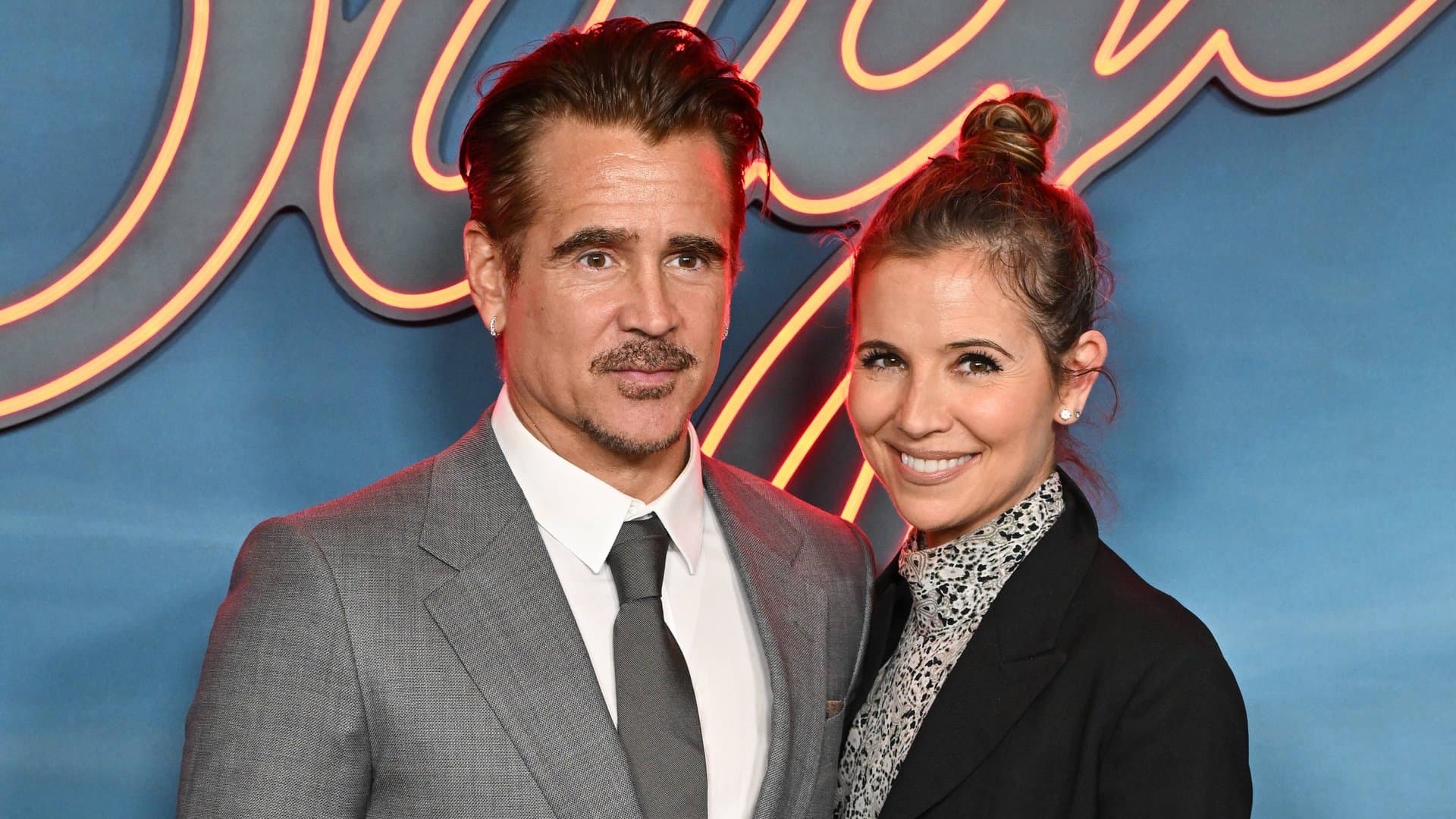 Claudine Farrell accompanied her brother on the red carpet.