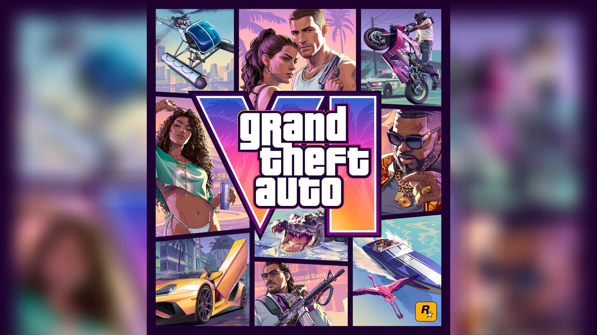 Das offizielle Cover-Artwork für "GTA 6".