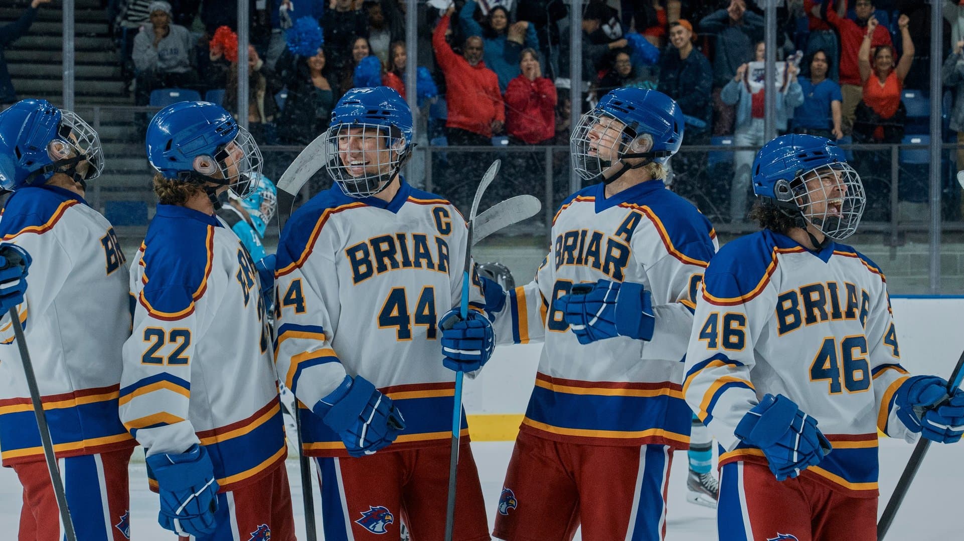 The ice hockey players from the Prime Video series "Off Campus" will soon have competition from Netflix.