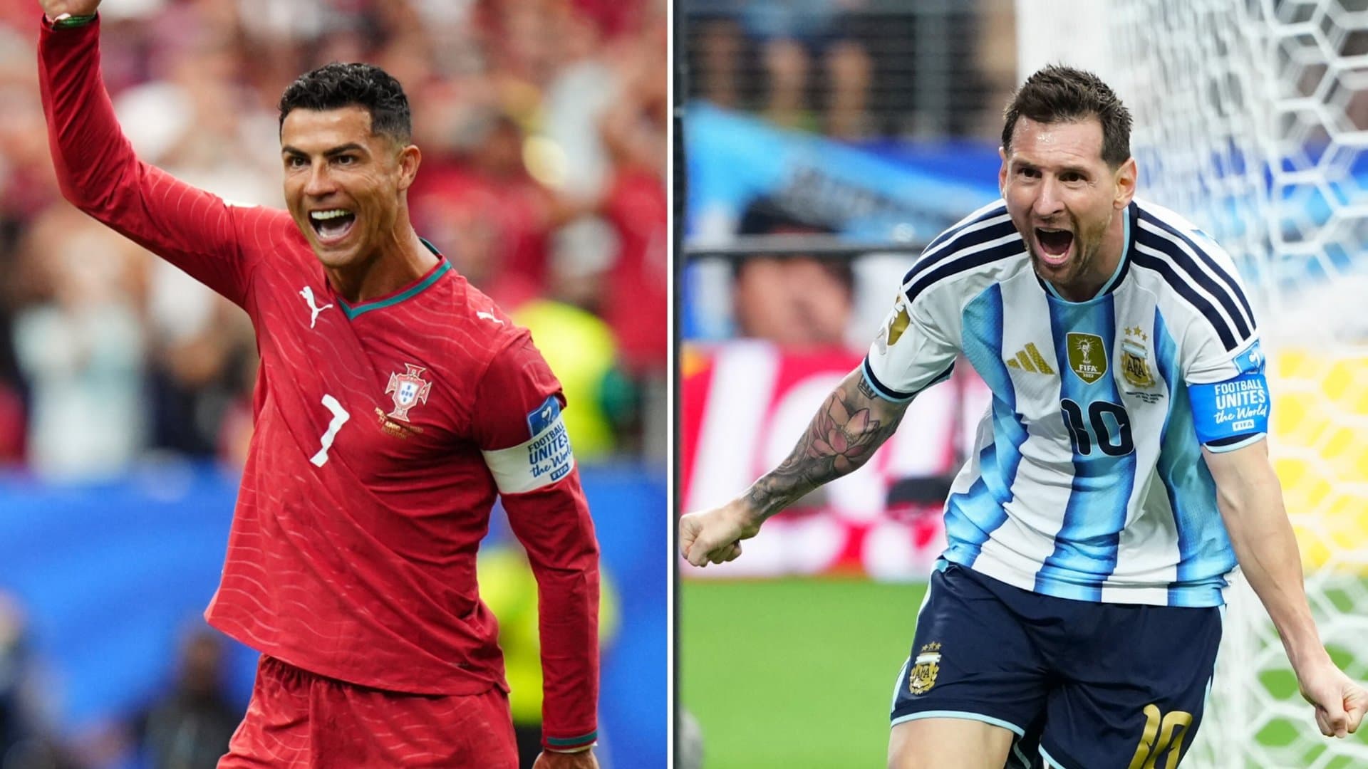 Cristiano Ronaldo (l.) und Lionel Messi untermauern auch bei dieser WM eindrucksvoll, wieso sie zu den besten Fußballern aller Zeiten gehören.