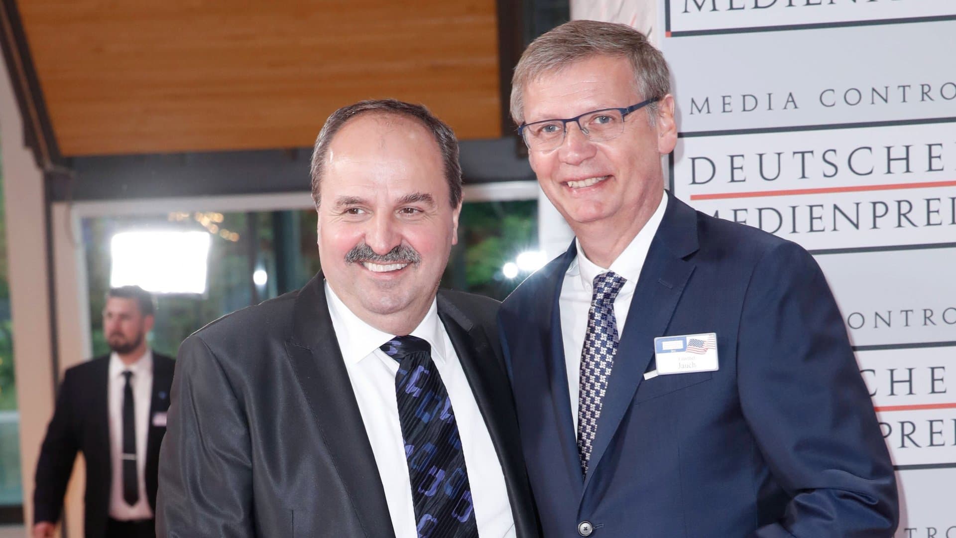 Johann Lafer (l.) und Günther Jauch kennen sich schon lange. Hier sind sie gemeinsam im Jahr 2017 zu sehen.
