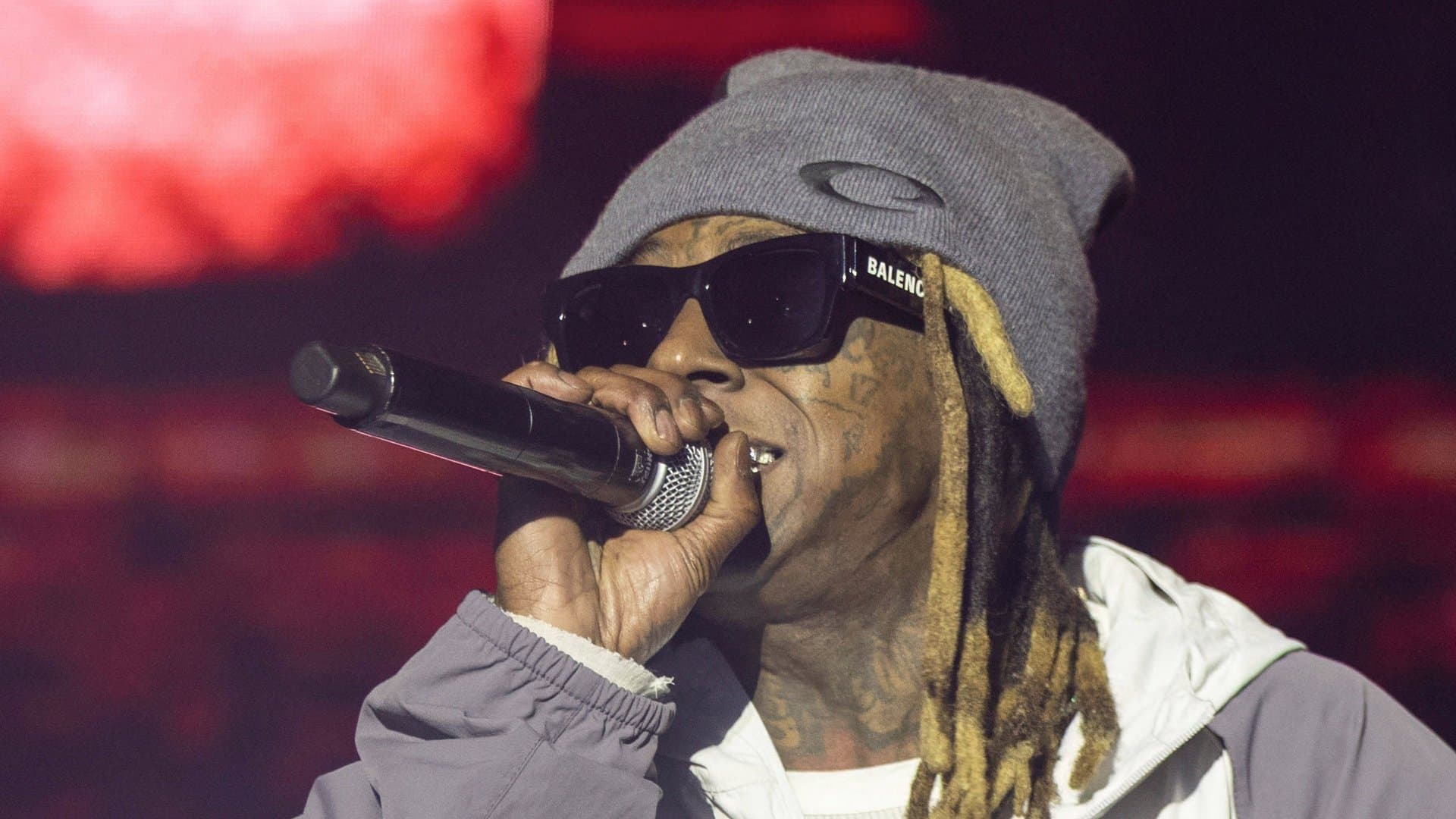 Why Lil Wayne did not perform remains unclear.