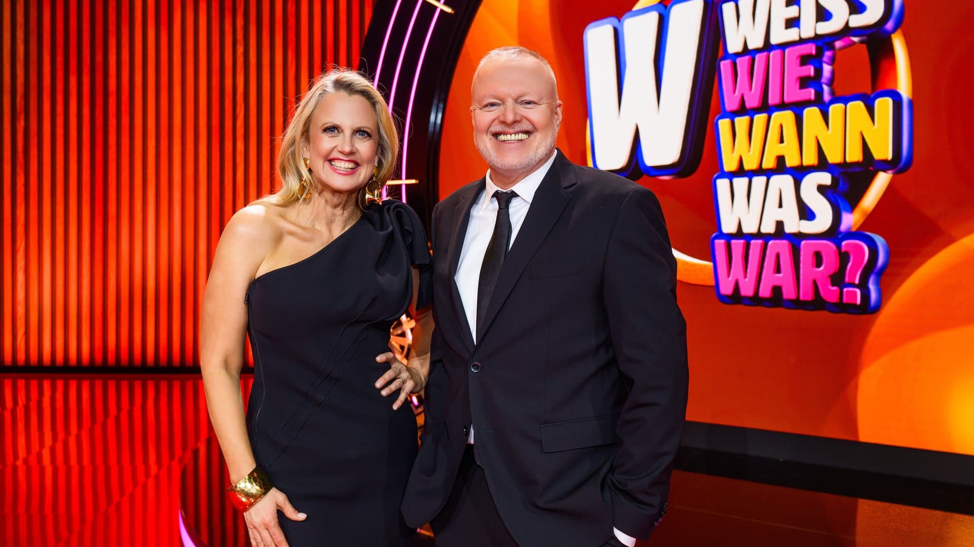 Barbara Schöneberger and Stefan Raab return with "Wer weiß wie wann was war?".