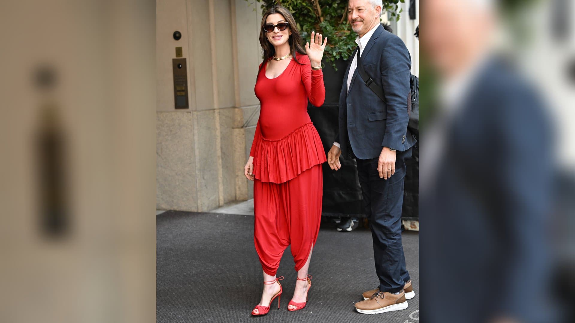 Anne Hathaway on Tuesday in New York.