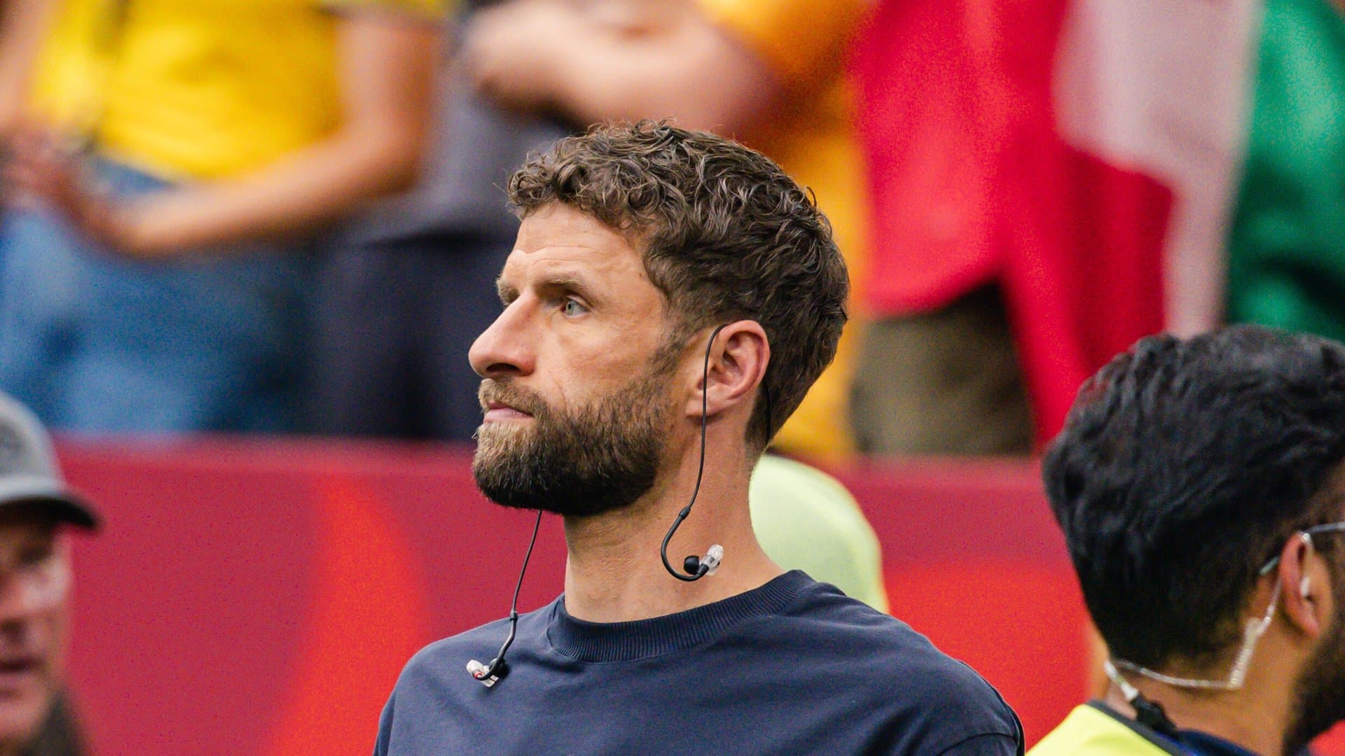 Thomas Müller in seiner Funktion als TV-Experte bei der Fußball-WM 2026.