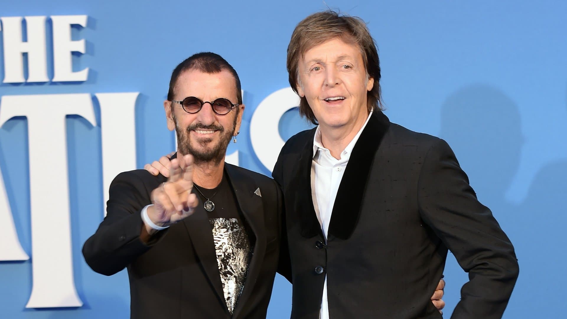 Ringo Starr (l.) and Paul McCartney, here in 2016, sang a duet together for the first time this year.
