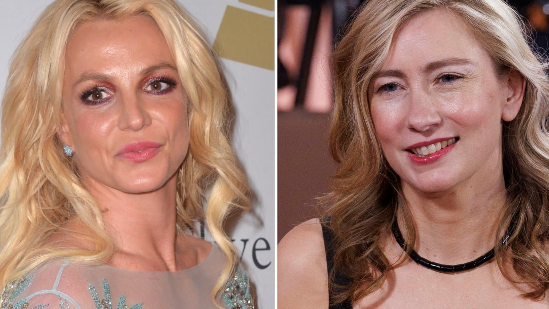 Britney Spears (l.) neben Elizabeth "Liz" Meriwether.