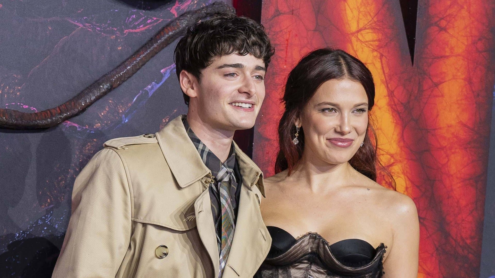 Millie Bobby Brown und Noah Schnapp bei der britischen Premiere der letzten "Stranger Things"-Staffel.