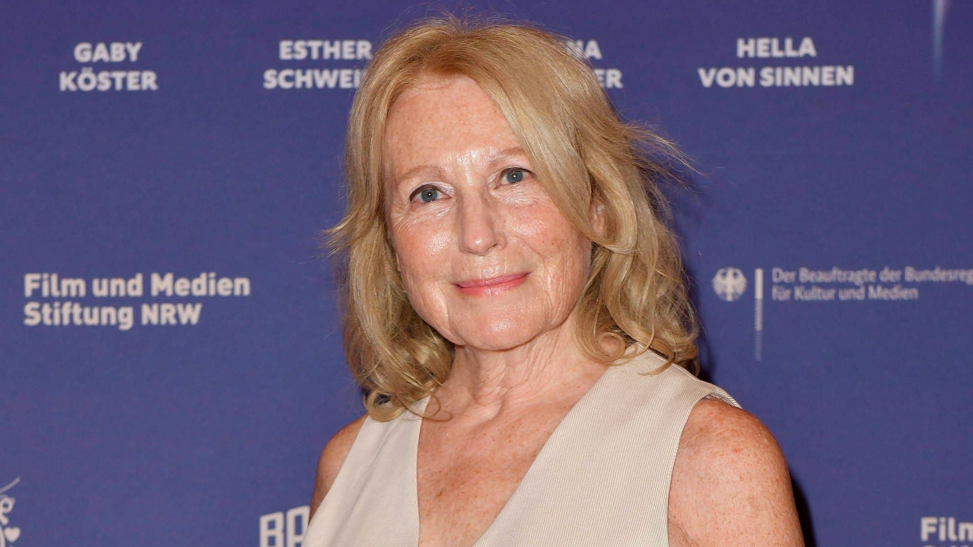 Maren Kroymann at the premiere of "Was haben wir gelacht" in Berlin.