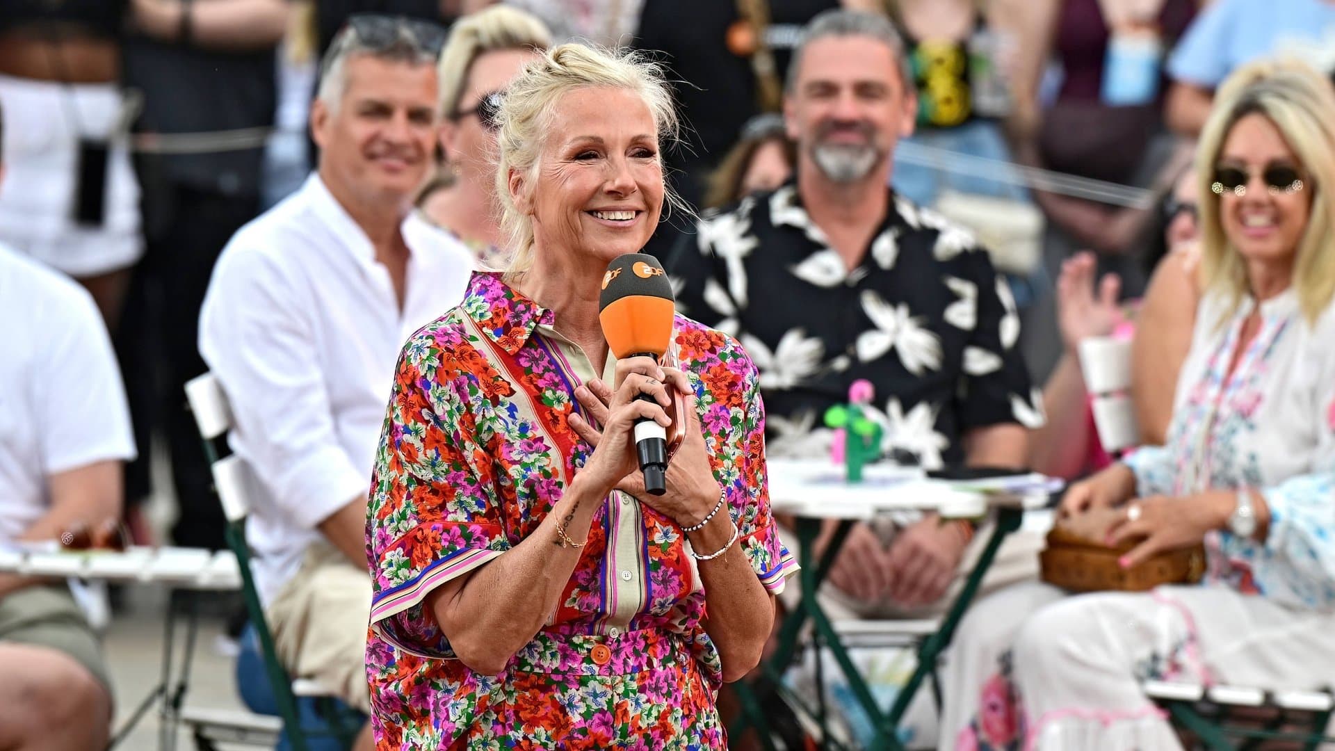 Am 19. Juli feiert Andrea Kiewel im "ZDF-Fernsehgarten" die jährliche Mallorca-Party.