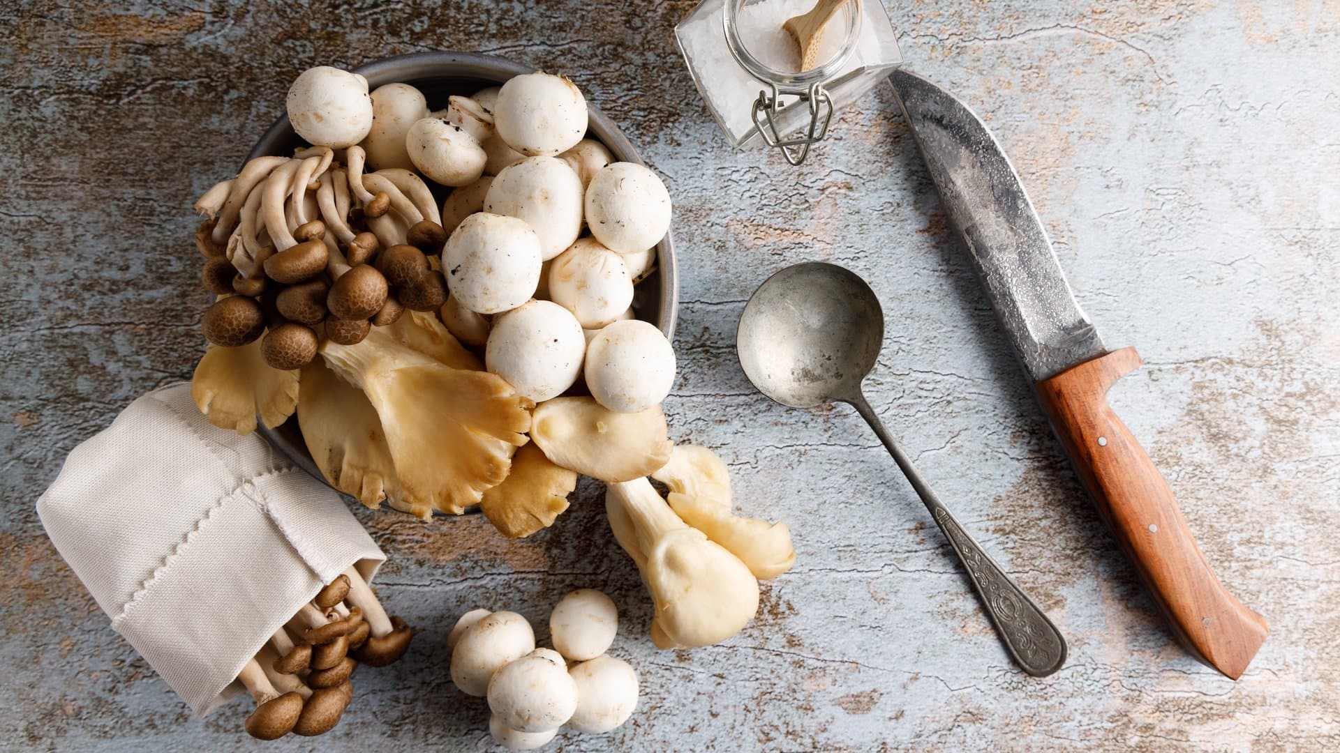 Mushrooms surprise with their versatility.