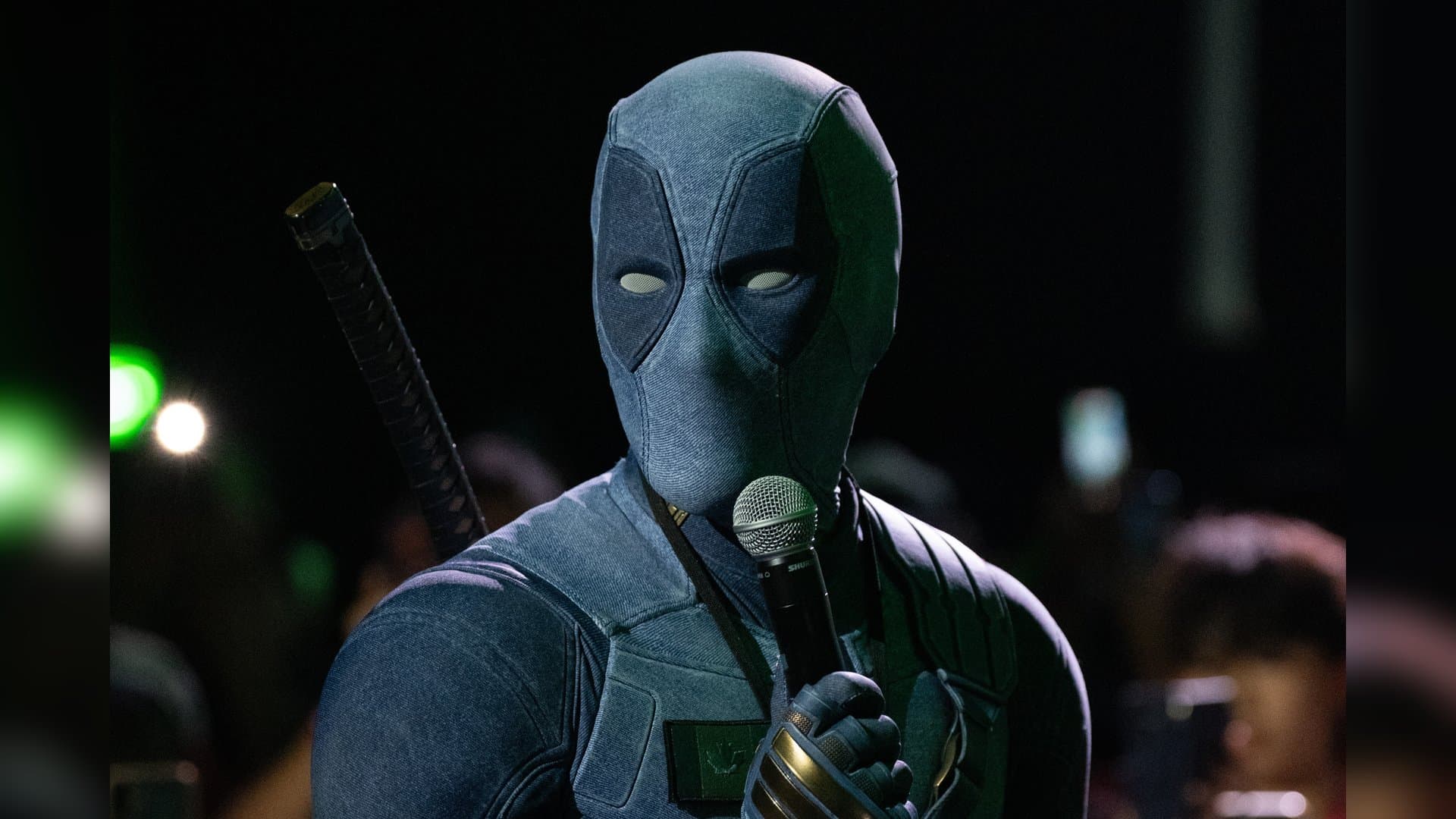 Ryan Reynolds als Deadpool bei der San Diego Comic Convention.
