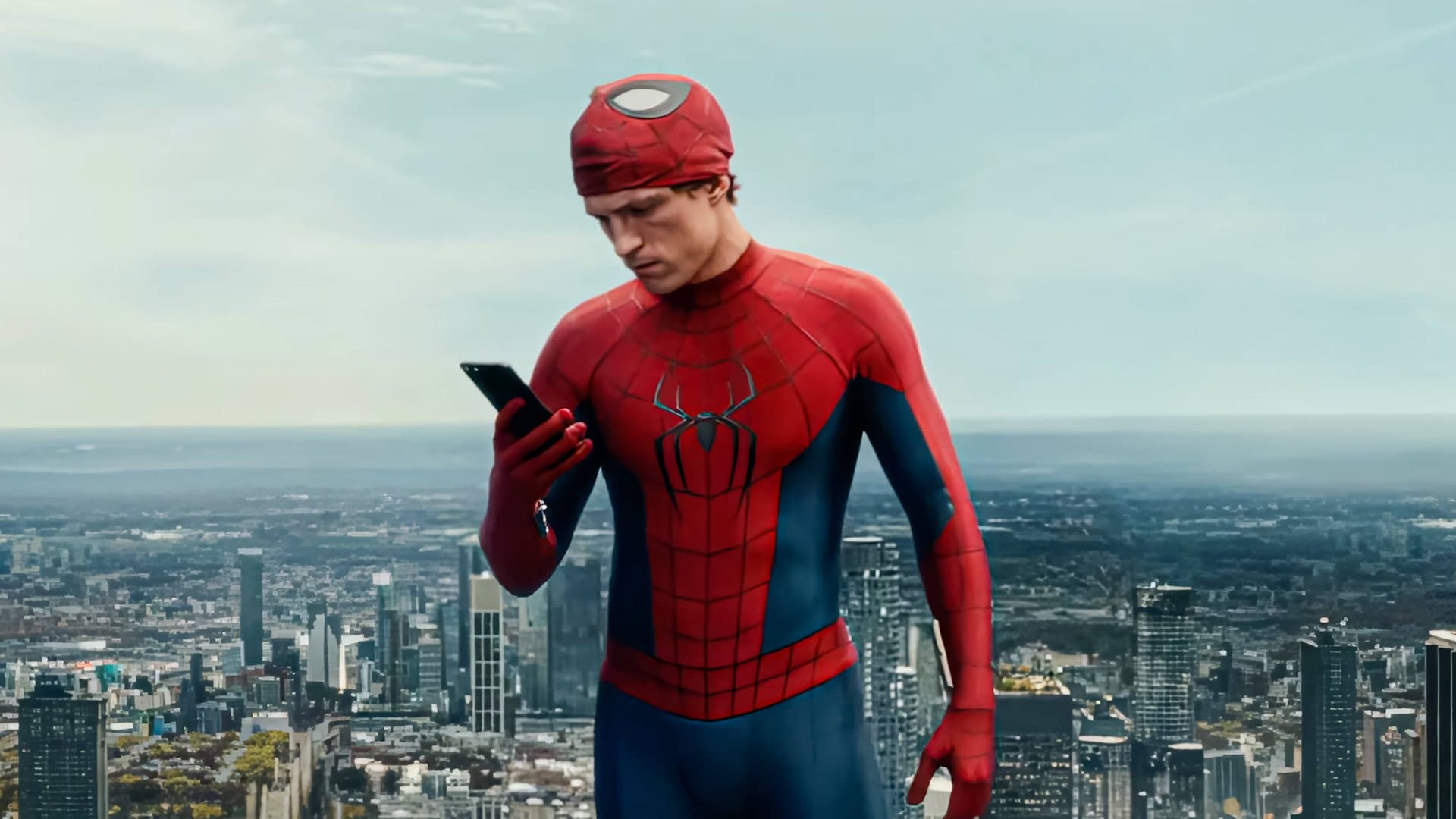 Tom Holland slips into the role of the friendly spider once again in "Spider-Man: Brand New Day."
