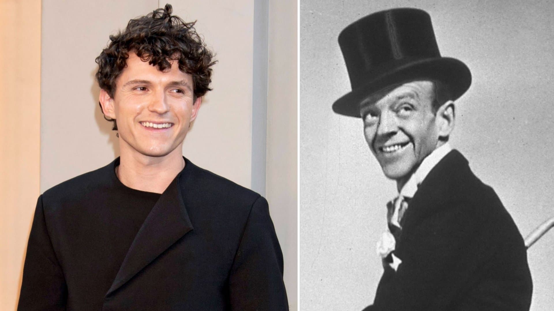 Tom Holland (l.) wurde schon 2021 als Fred Astaire in einem kommenden Biopic bestätigt.