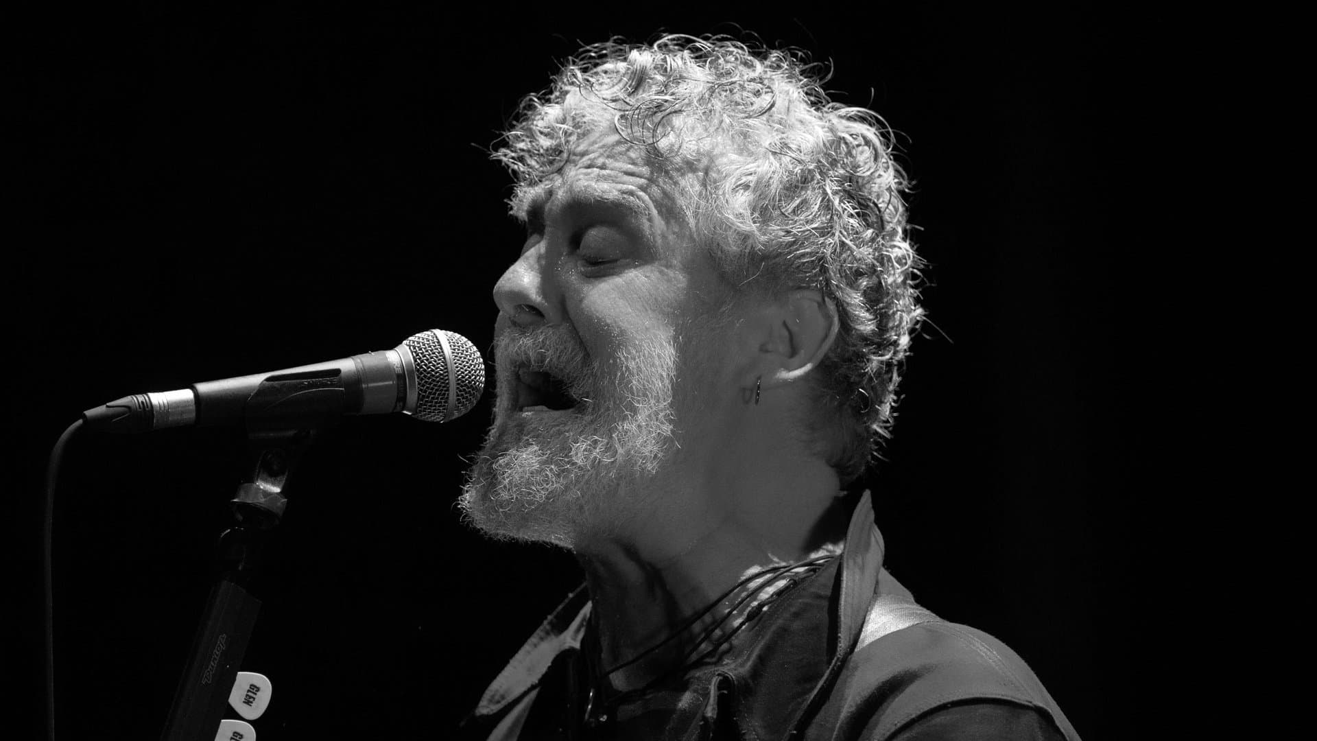 Glen Hansard, pictured here during a performance in May, has passed away at the age of 56.