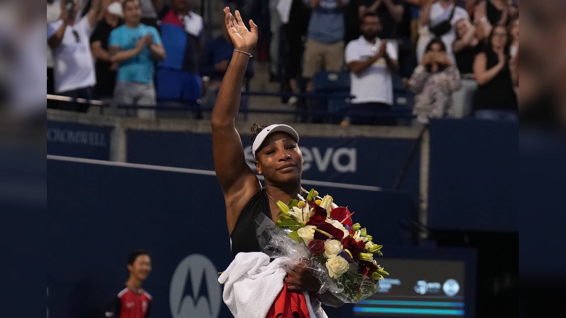 Serena Williams returns four years after retiring.