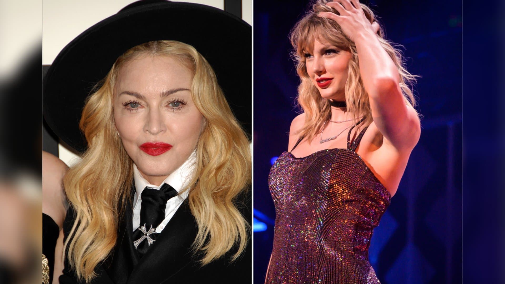 Madonna (l.) und Taylor Swift sind nicht nur Pop-Ikonen, sondern auch außergewöhnlich reich. Zur Milliardärin hat es aber nur eine von ihnen geschafft.