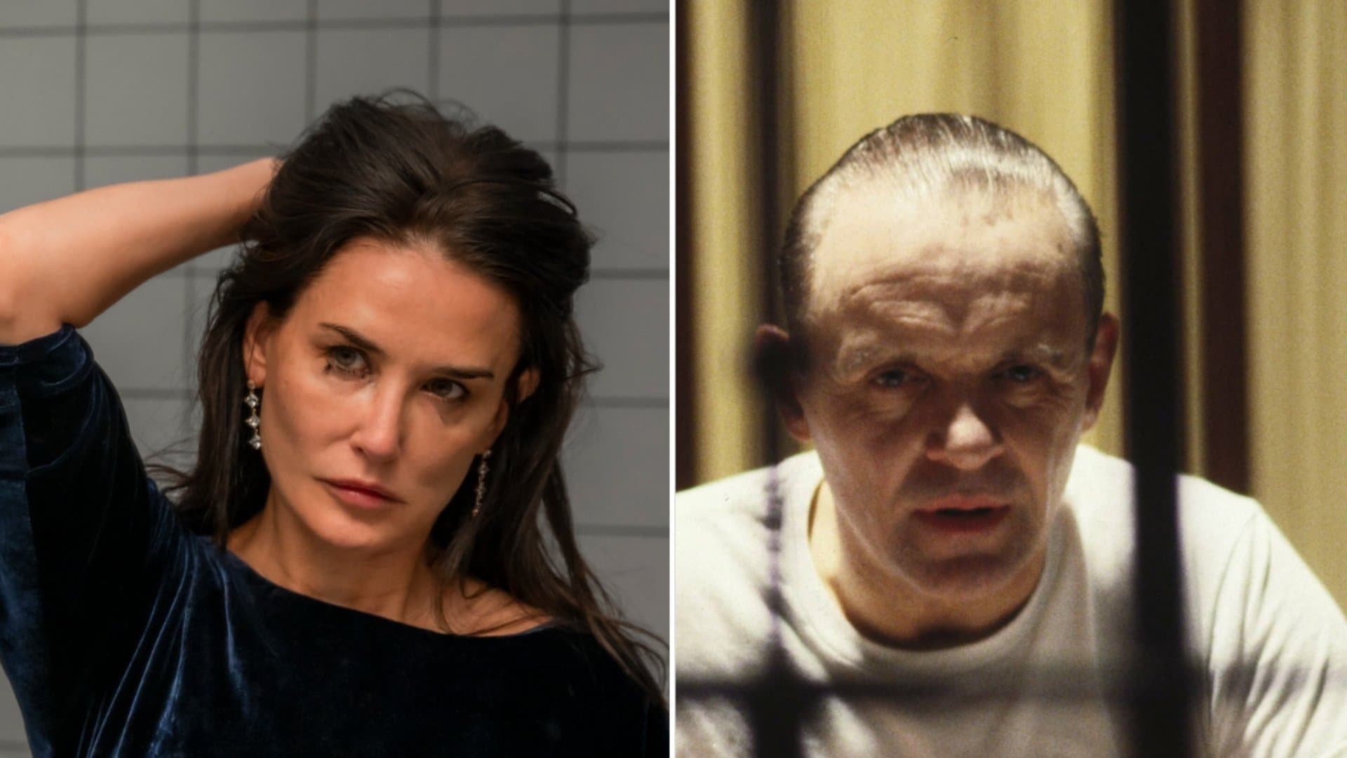 Bei den Academy Awards haben es Filme außerhalb des Dramen- und Tragödien-Genres meist schwer. Besonders Horrorfilme meidet die Oscar-Academy gerne in der Hauptkategorie "Bester Film". Ausnahme ist in diesem Jahr "The Substance" (l.). Nur sechs andere Horrorstreifen gelang das bisher.