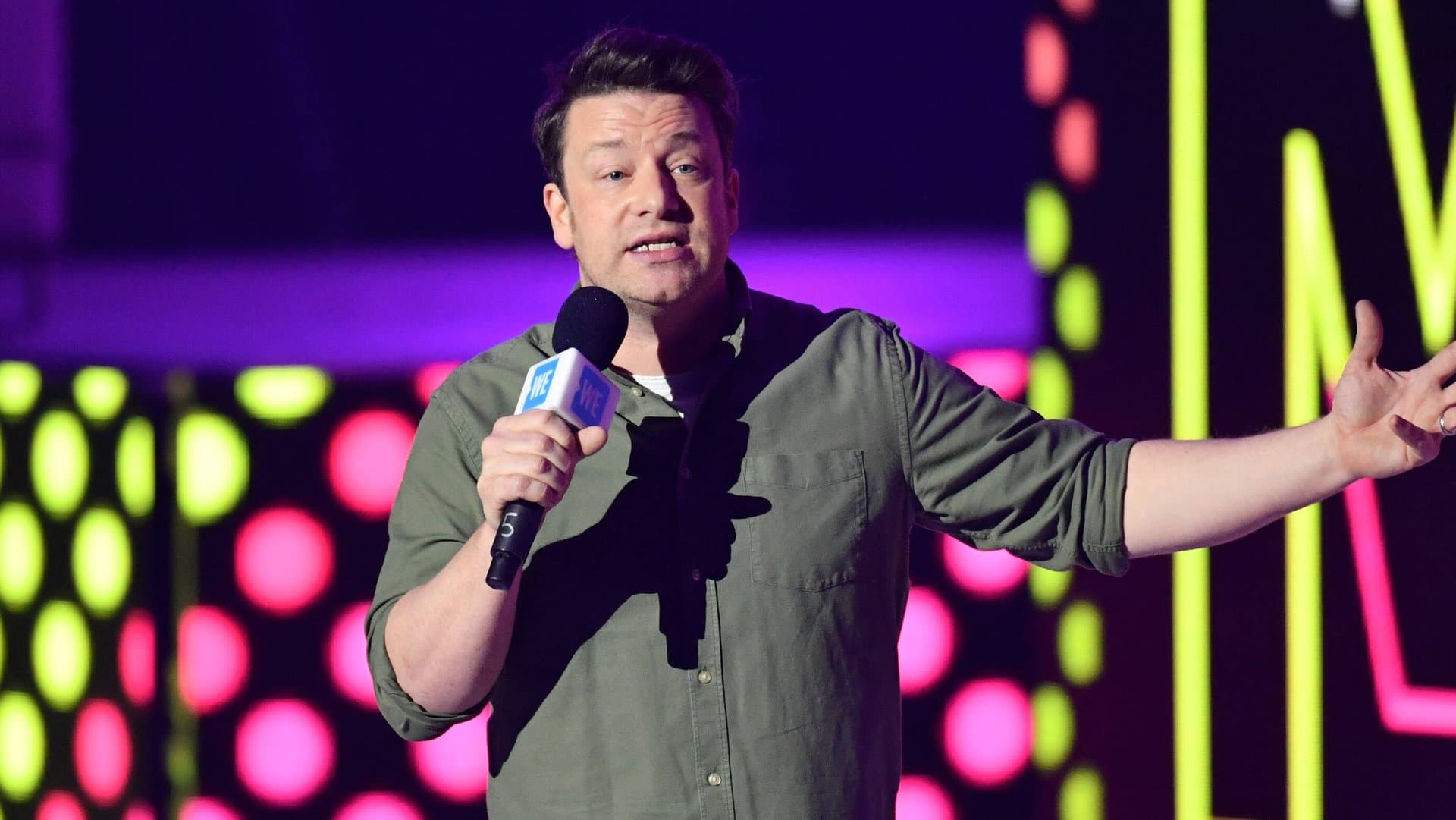 Jamie Oliver has reason to celebrate: His eldest daughter got engaged.