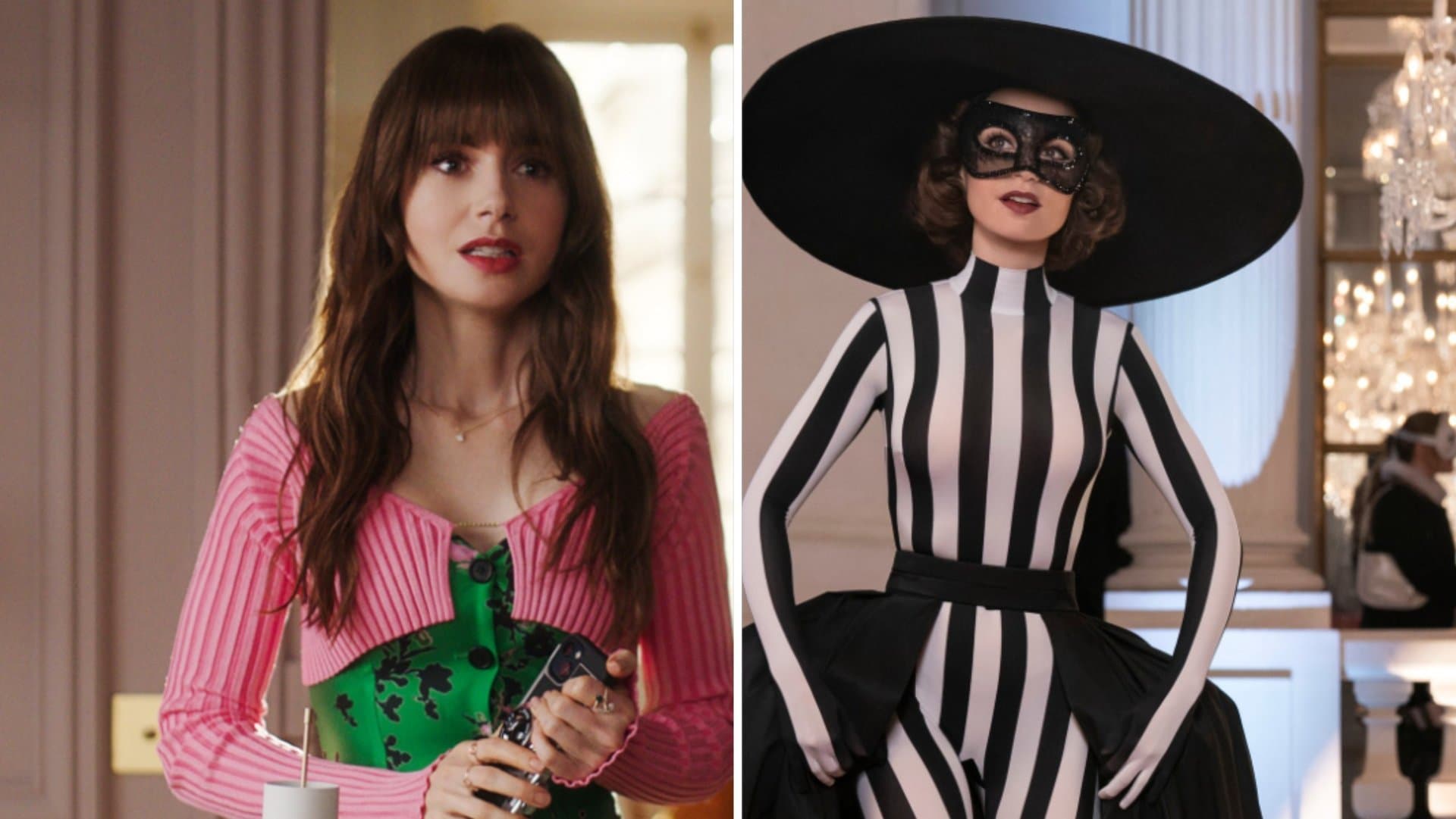 Lily Collins alias Emily Cooper beeindruckt mit vielfältigen High-Fashion-Looks, die an die Serie "Sex and the City" erinnern. Das waren ihre aufregendsten Outfits...