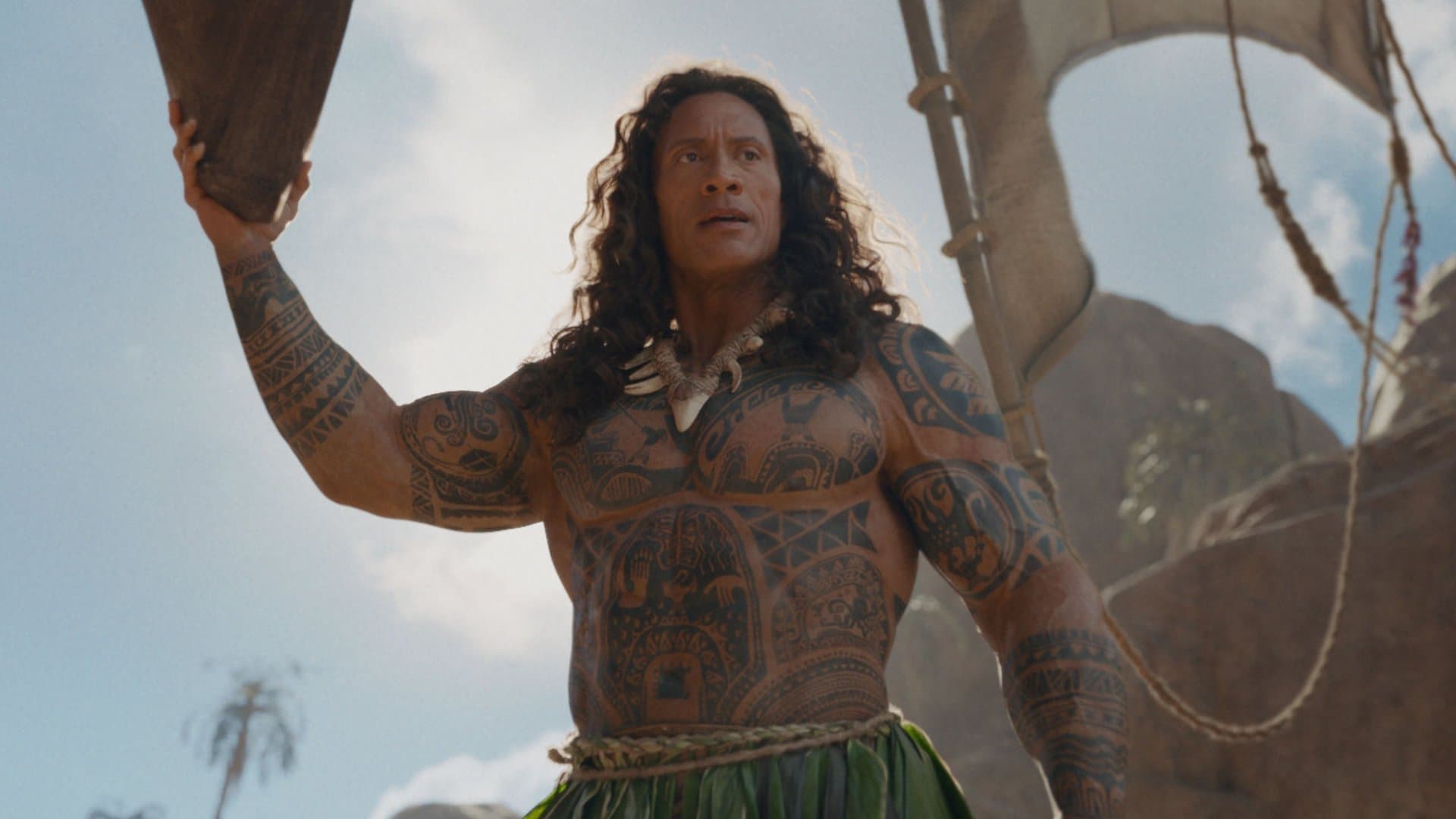 Dwayne Johnson im "Vaiana"-Realfilm.