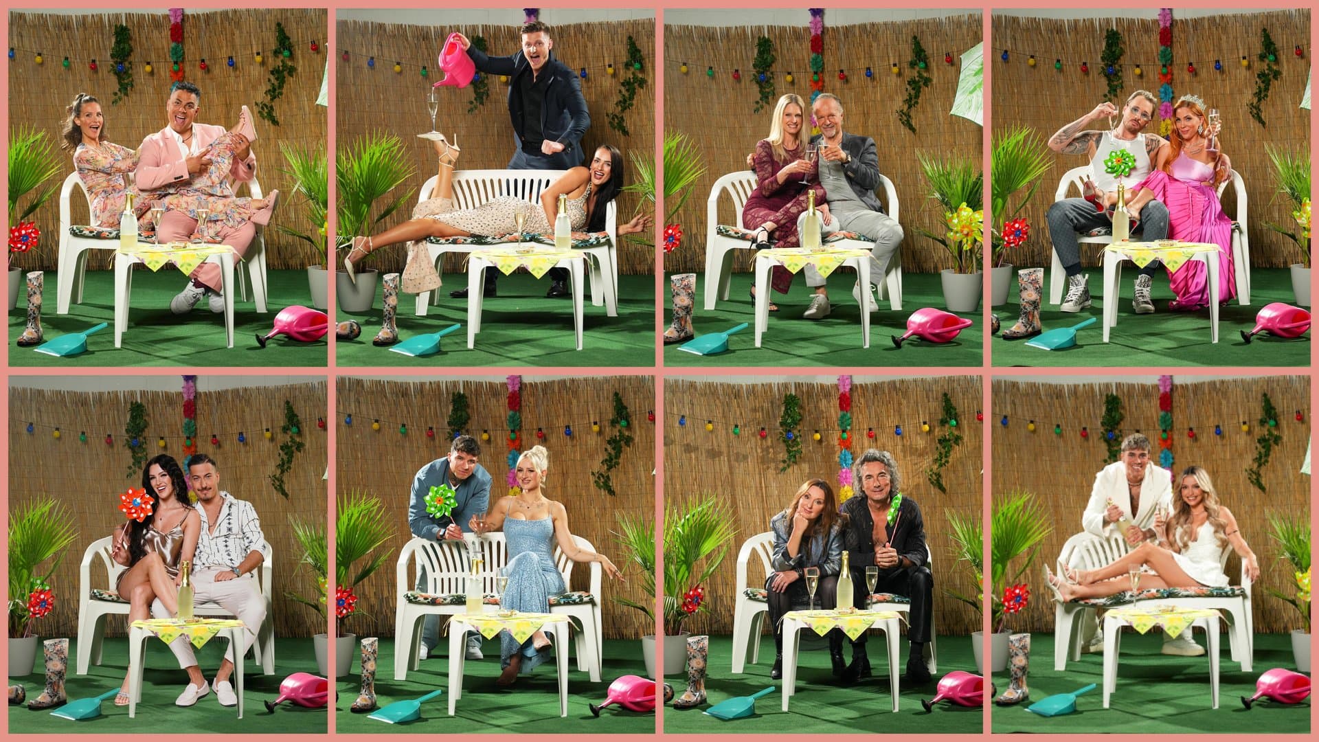 Diese prominenten Couples treten in Challenges gegeneinander an und kämpfen um den Titel "Promi-Paar 2025" und ein Preisgeld von 50.000 Euro.