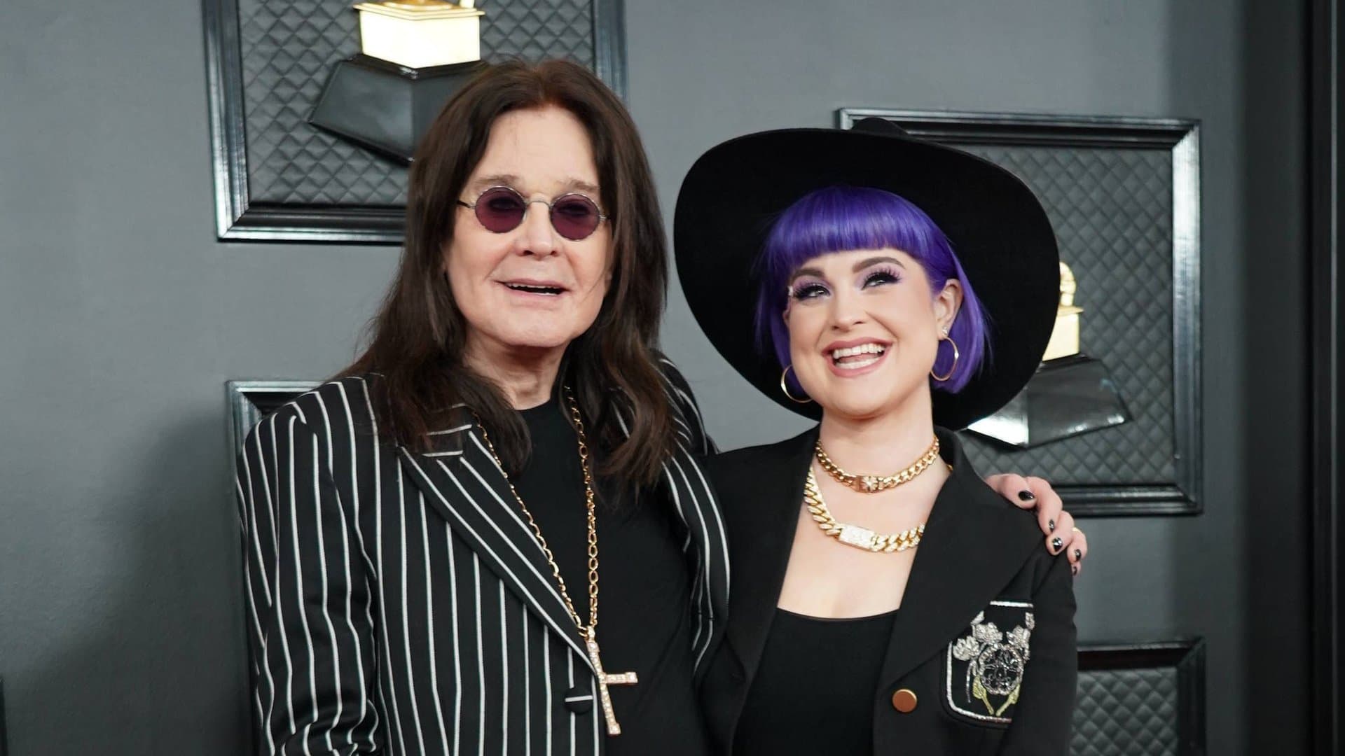 Ozzy and Kelly Osbourne in 2020.