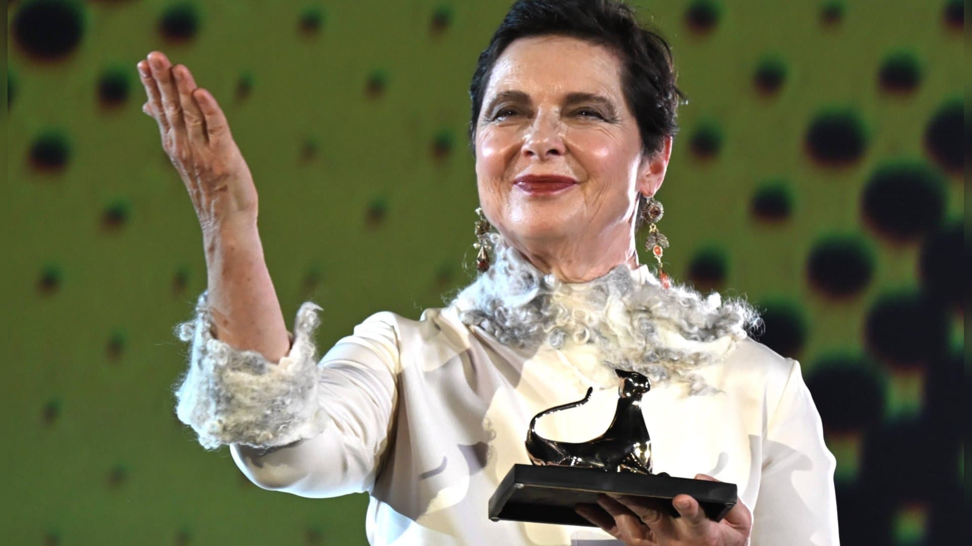 Isabella Rossellini ist in Locarno geehrt worden.