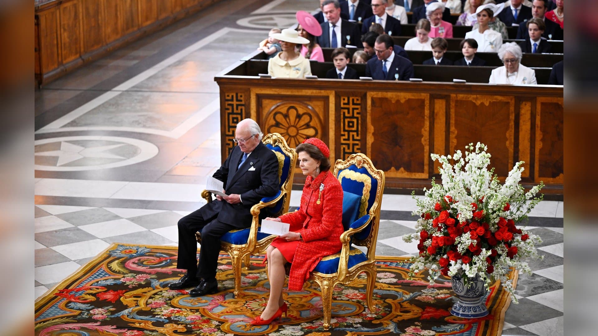 King Carl XVI Gustaf and Silvia of Sweden celebrate their 50th wedding anniversary.