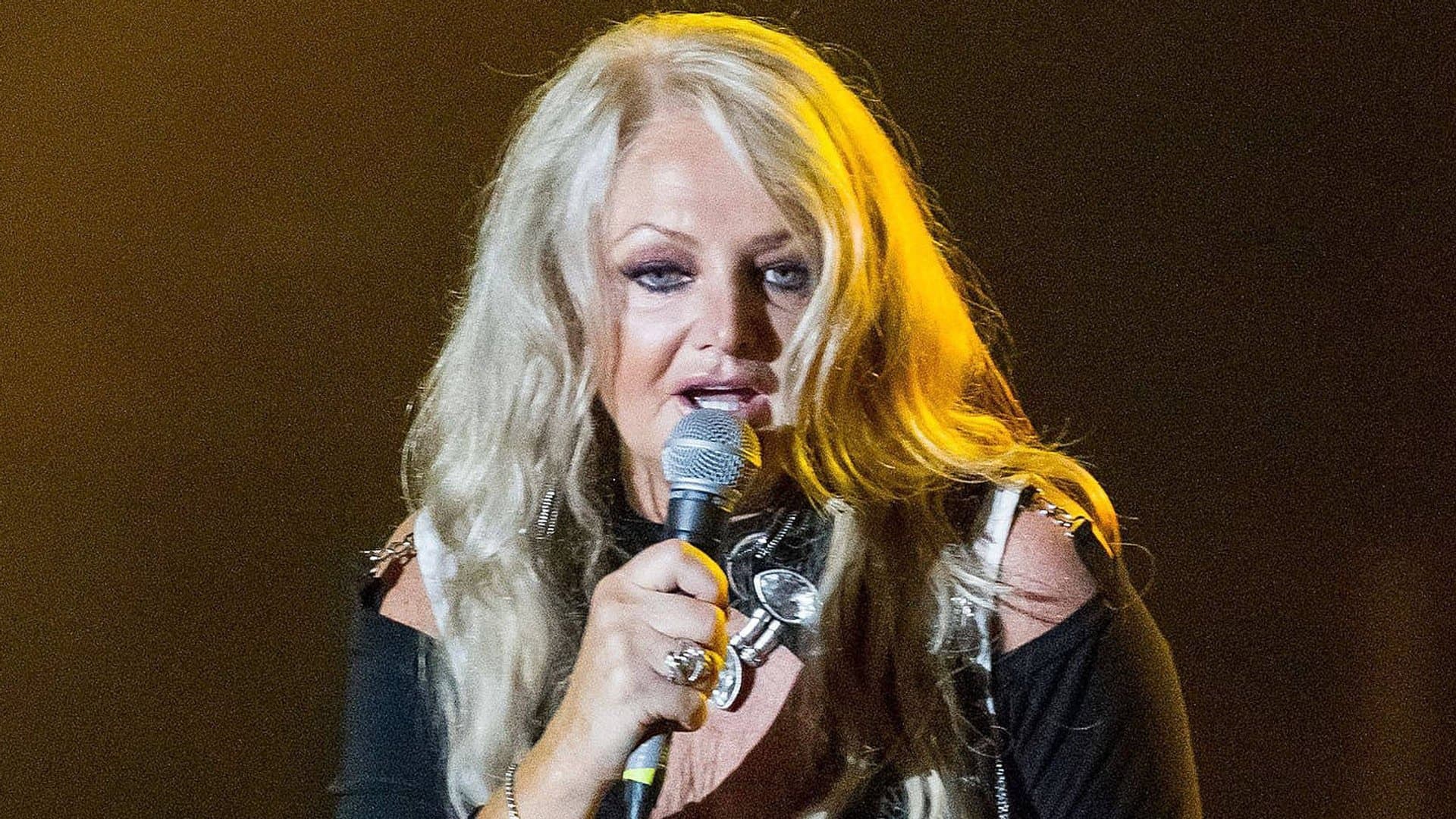 Bonnie Tyler at a performance in 2023.