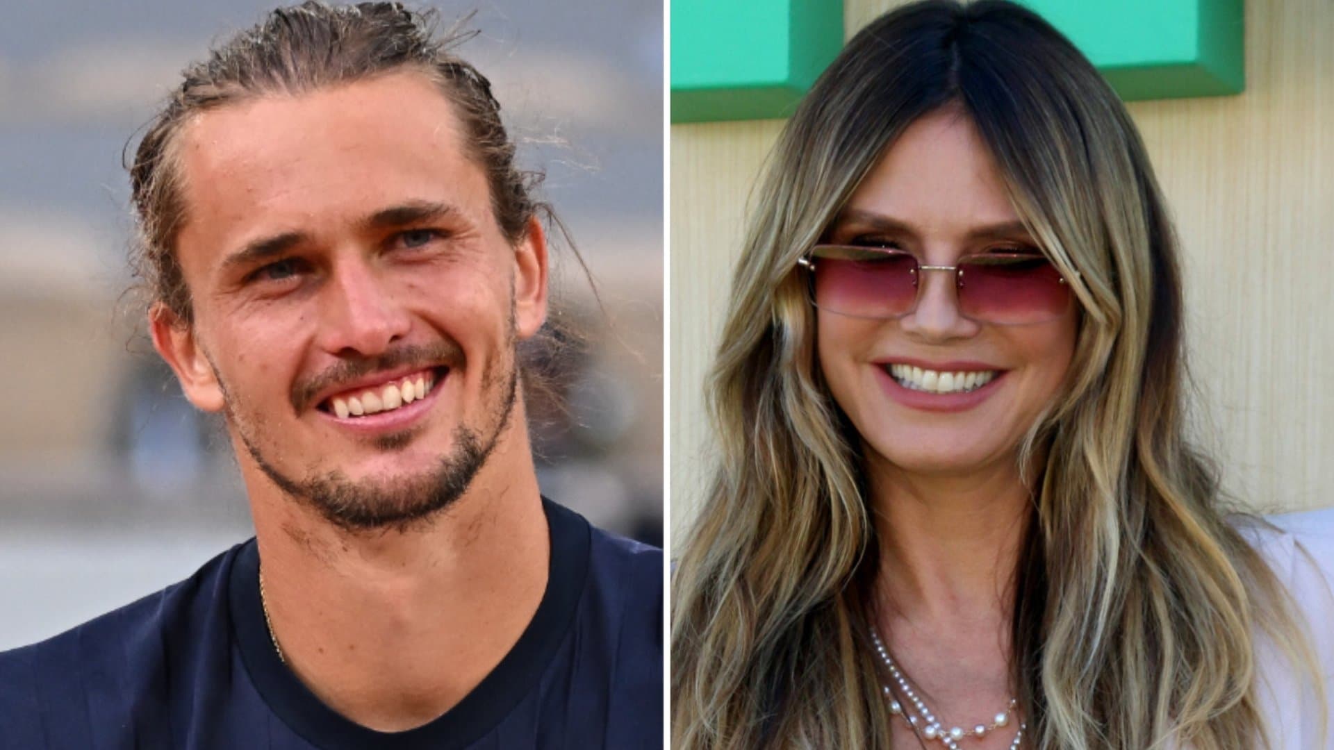 Alexander Zverev und Heidi Klum drückten ihre Bewunderung via Instagram aus.