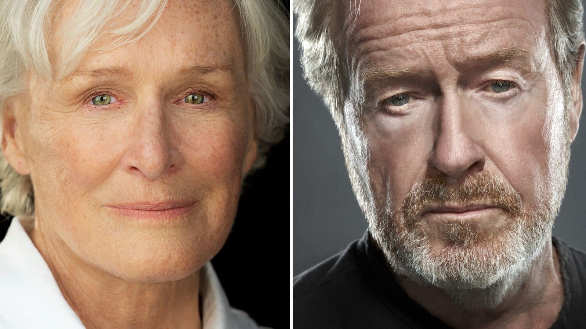 Glenn Close kommt auf acht Nominierungen ohne einen Oscar-Sieg, daneben "Blade Runner"- und "Alien"-Regisseur Ridley Scott.