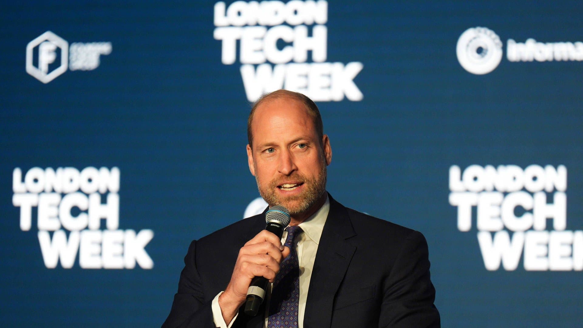 Prinz William bei der London Tech Week.