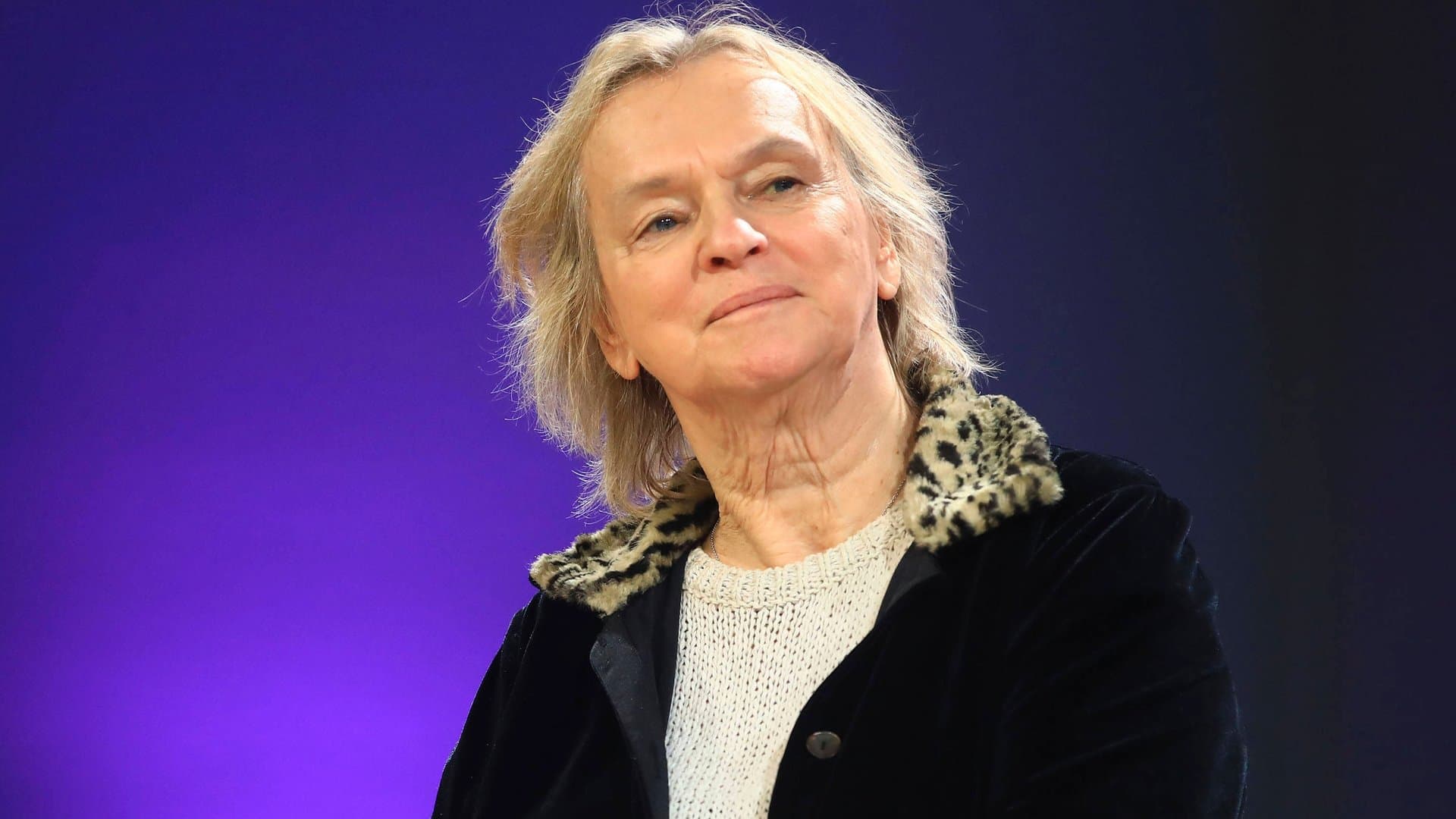 Elke Heidenreich at an appearance two years ago in Frankfurt am Main.