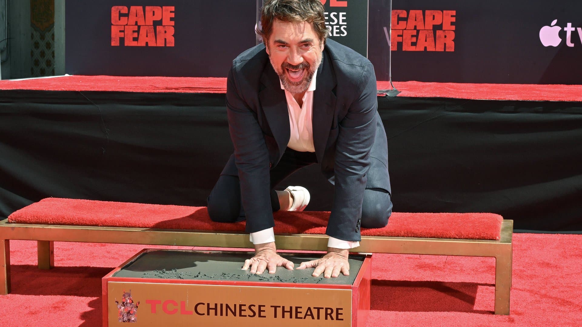 Javier Bardem was honored in Hollywood.