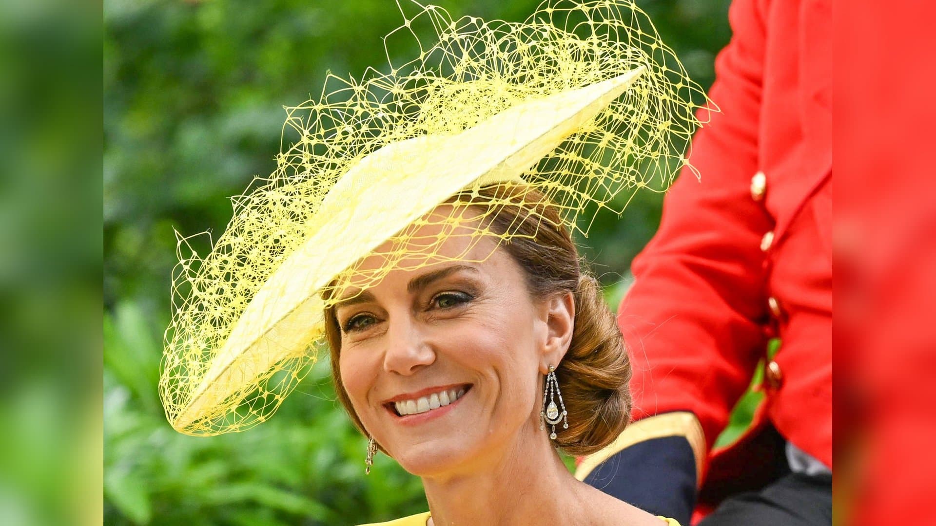 Princess Kate a few days ago at the traditional horse race in Ascot.