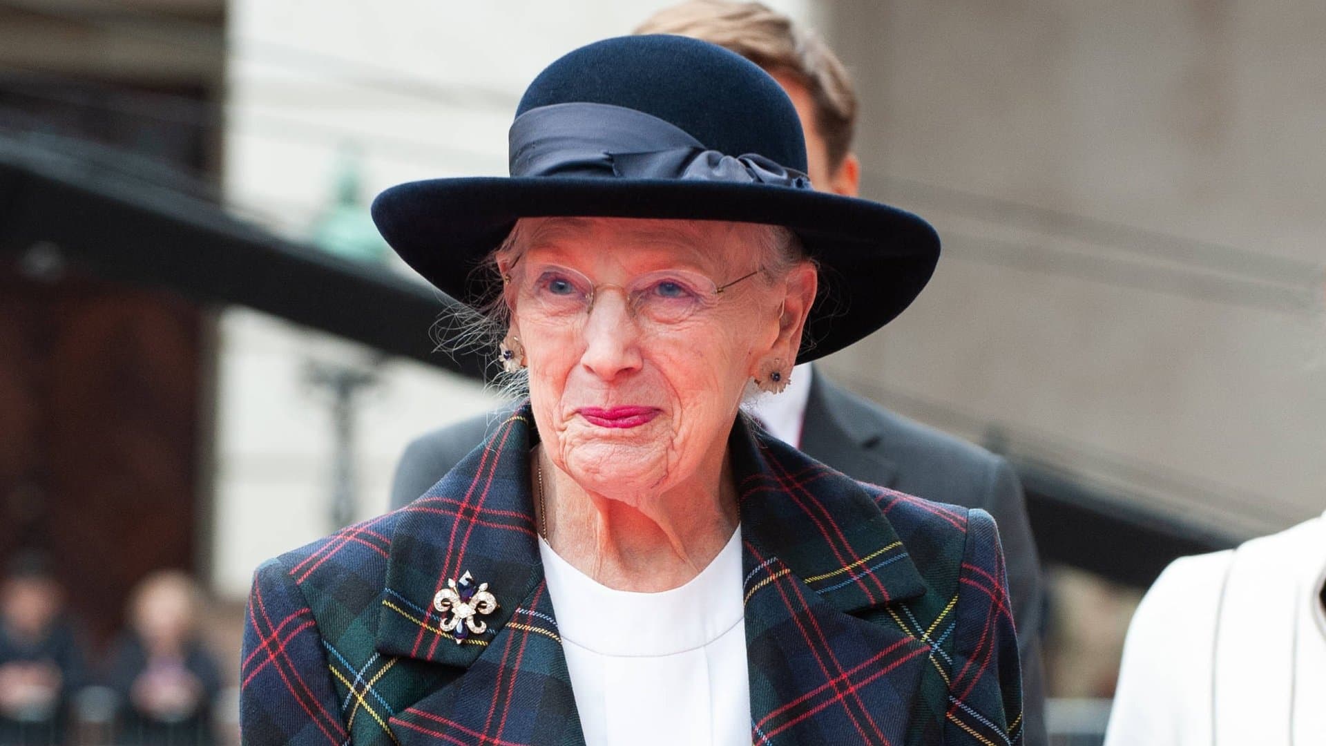 Queen Margrethe spent a day on the Dannebrog.