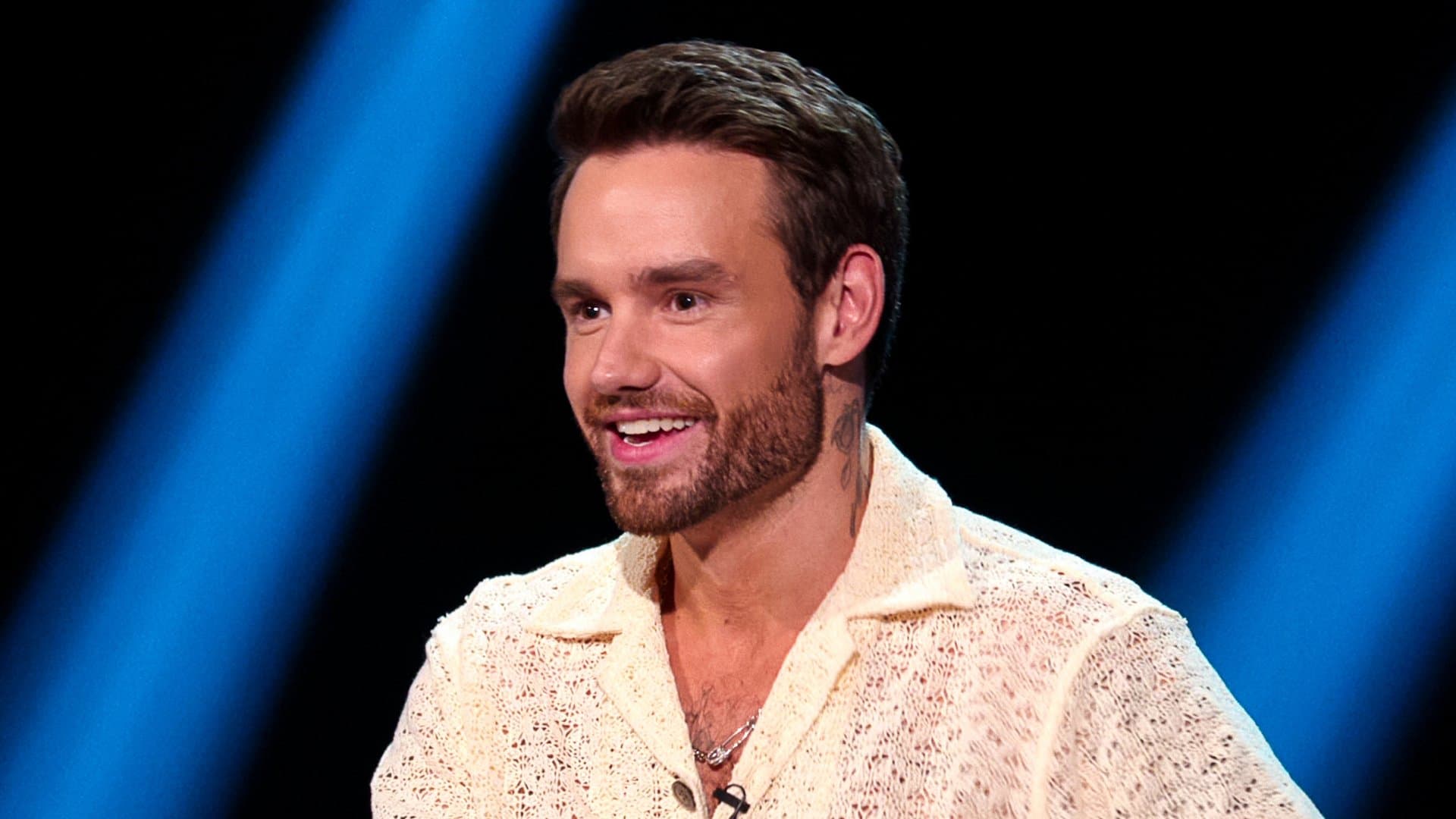 Liam Payne in one of the episodes of "Building the Band".