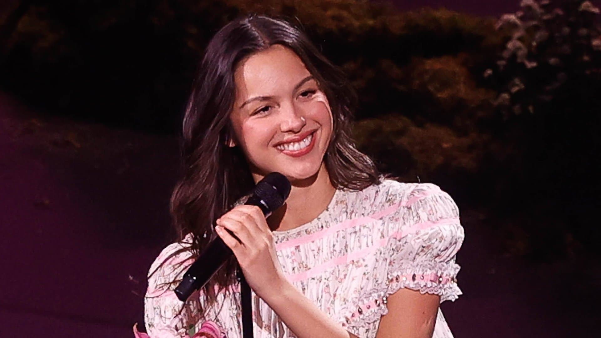 Olivia Rodrigo is at number one in the album charts for the second consecutive time.