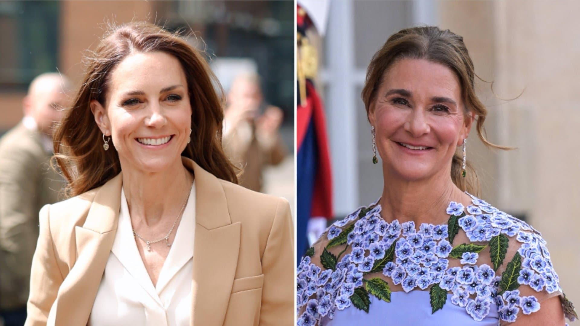 Princess Kate (l.) and U.S. billionaire Melinda French Gates share a common vision.
