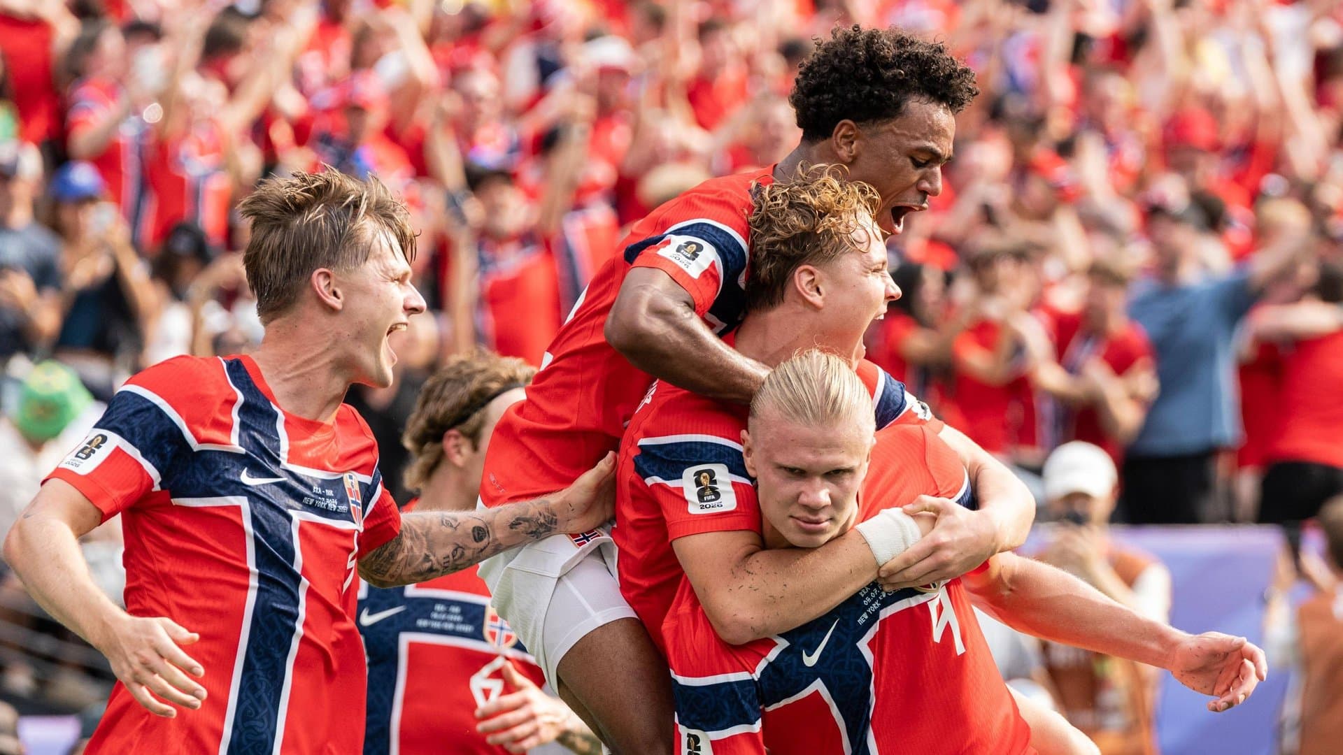 Norway was able to prevail against Brazil and is now playing against England.